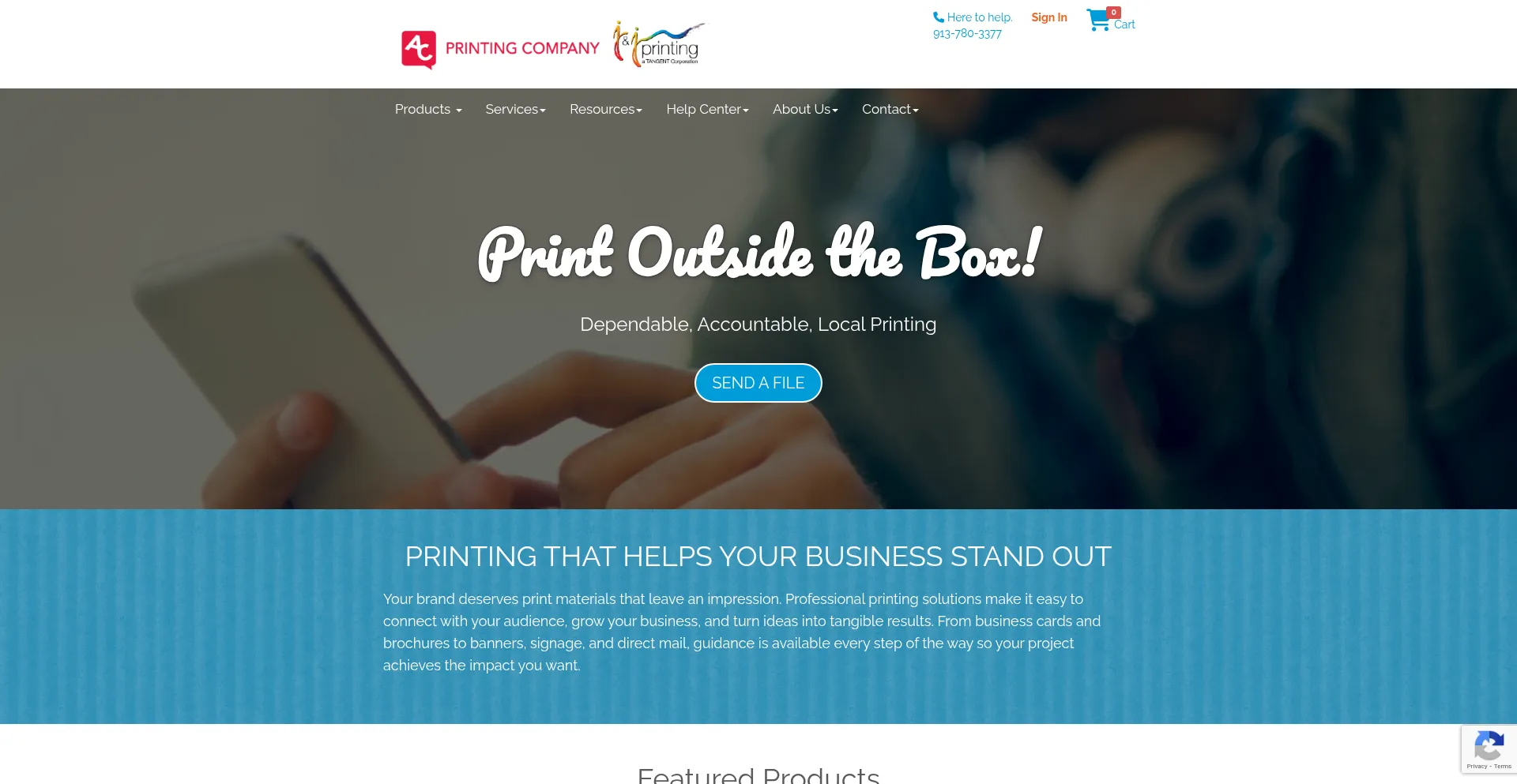 Acprints.com Screenshot