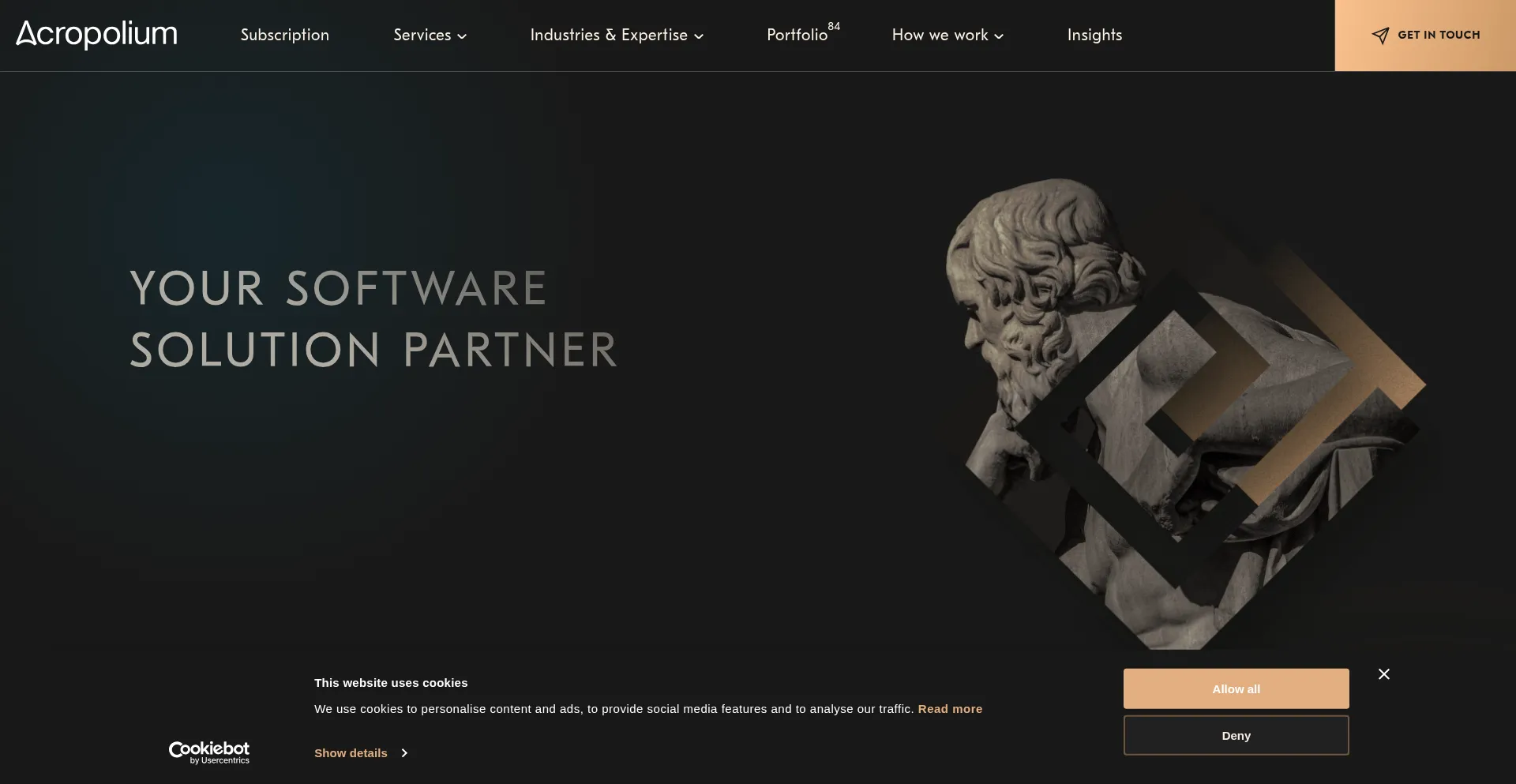 Acropolium.com Screenshot