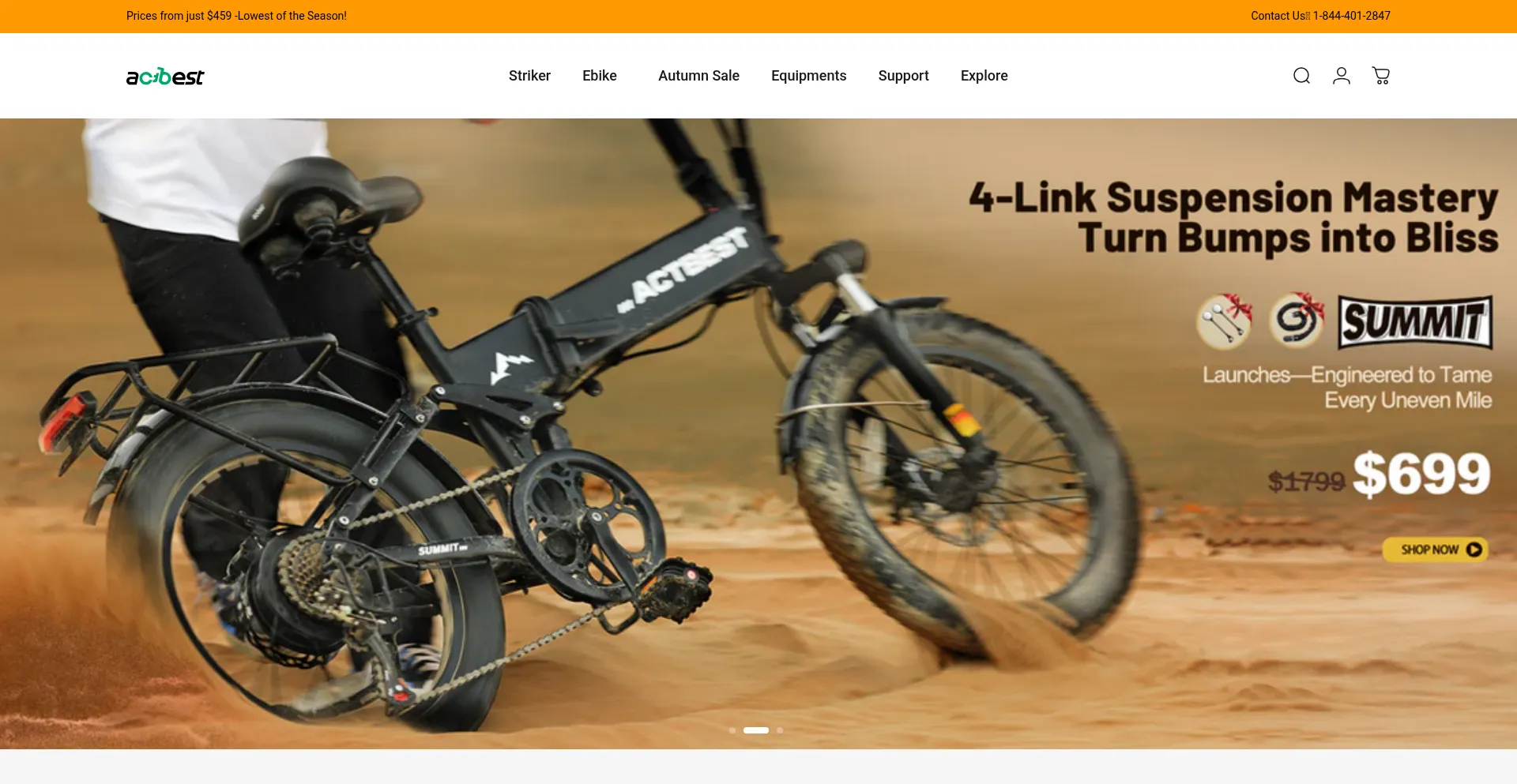 Actbestbike.com Screenshot