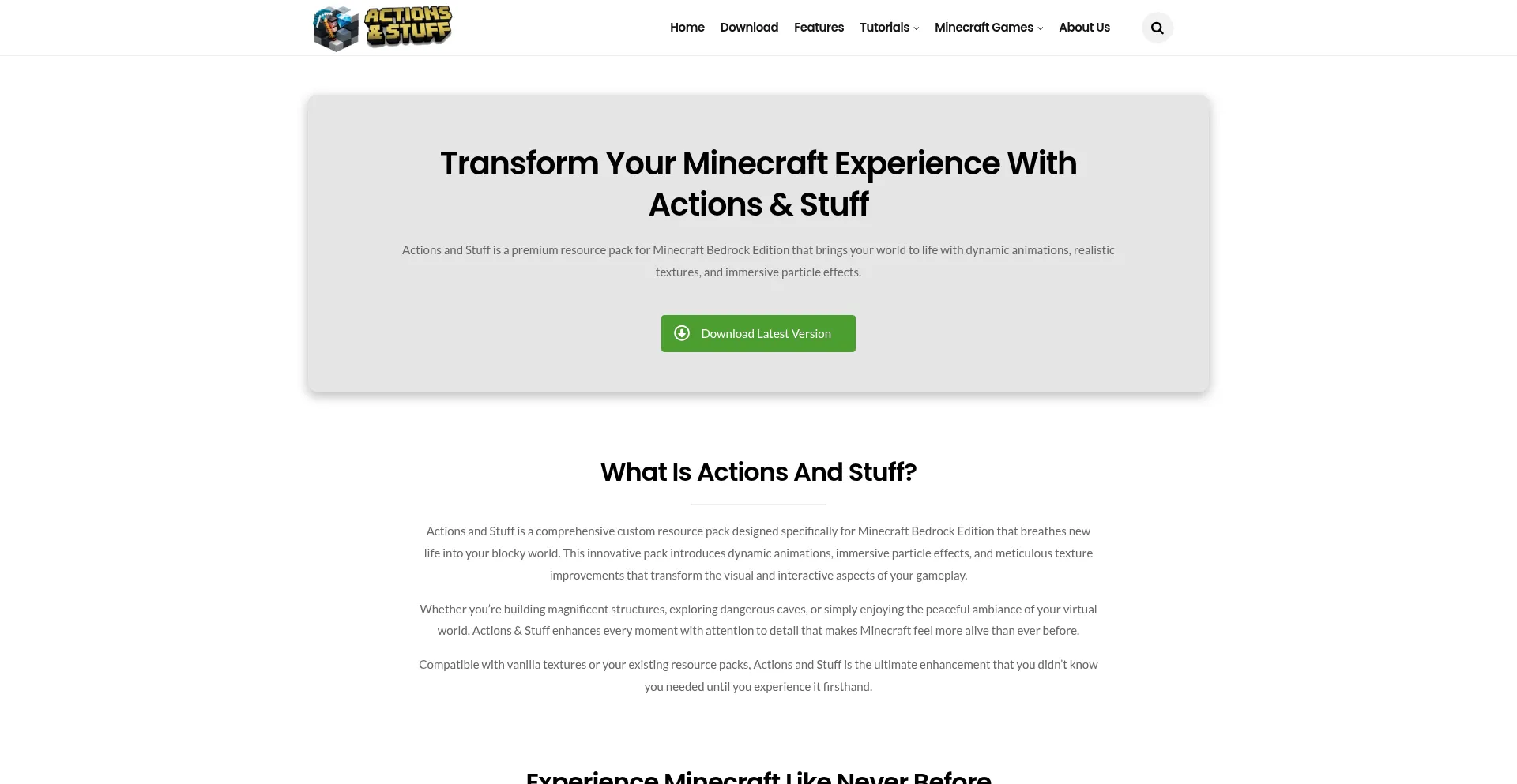 Actionsandstuff.org