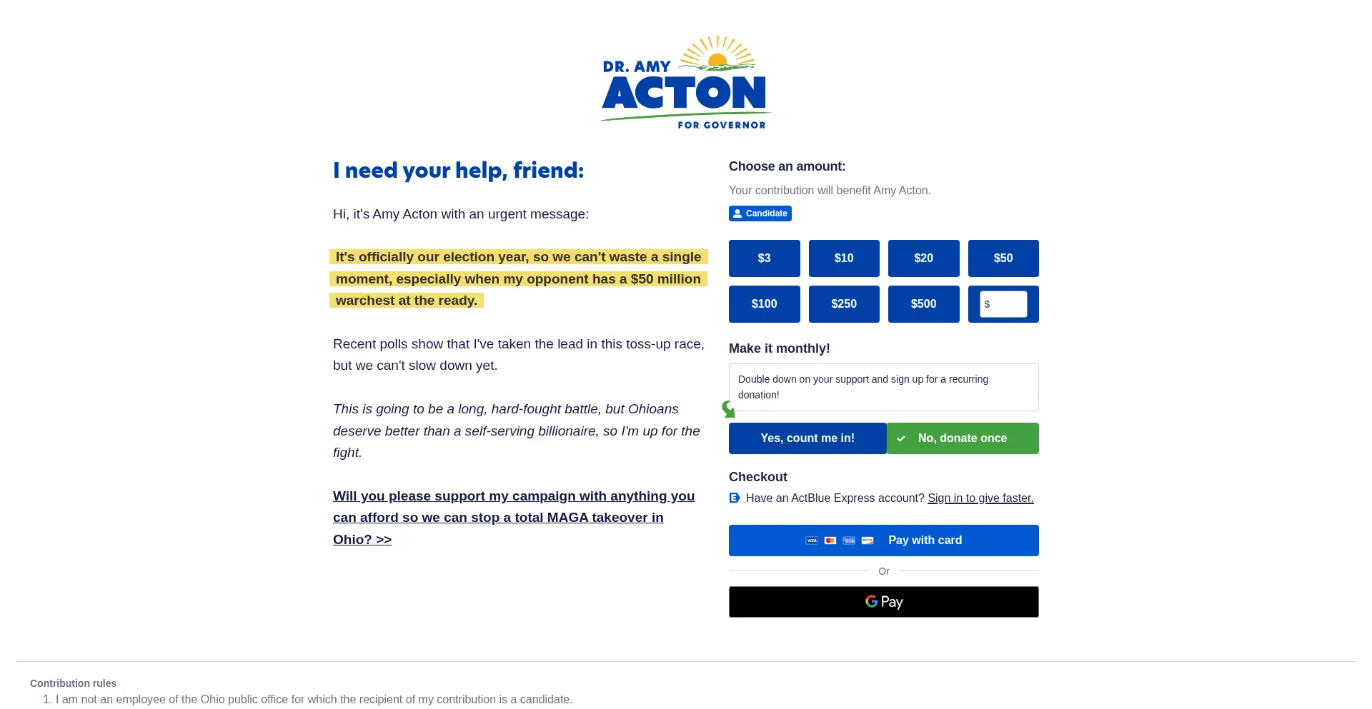 Actonforohio.co