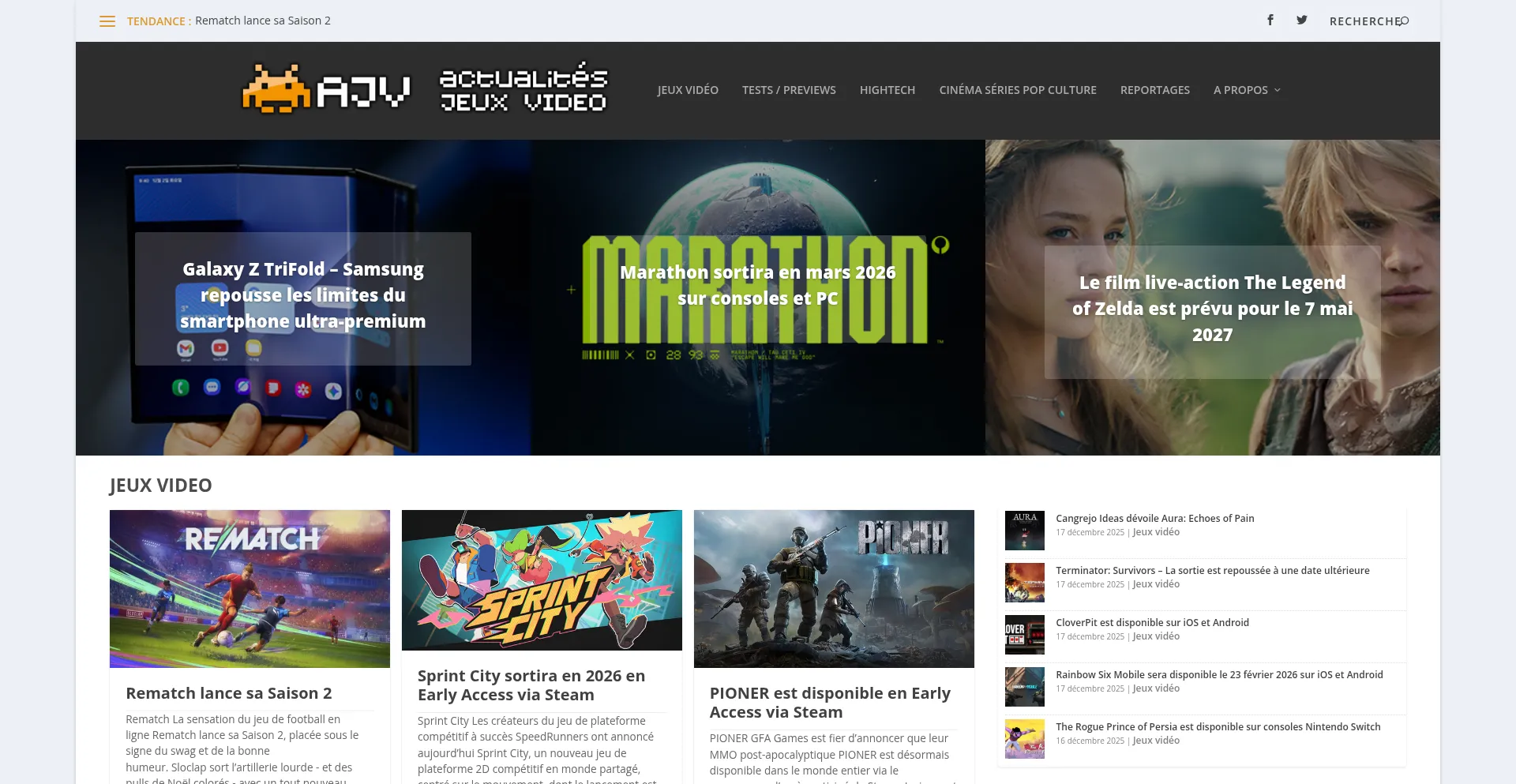 Actualitesjeuxvideo.fr