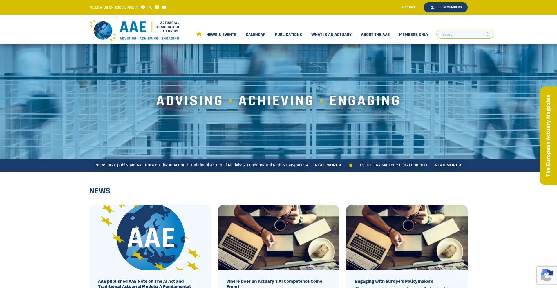 Actuary.eu