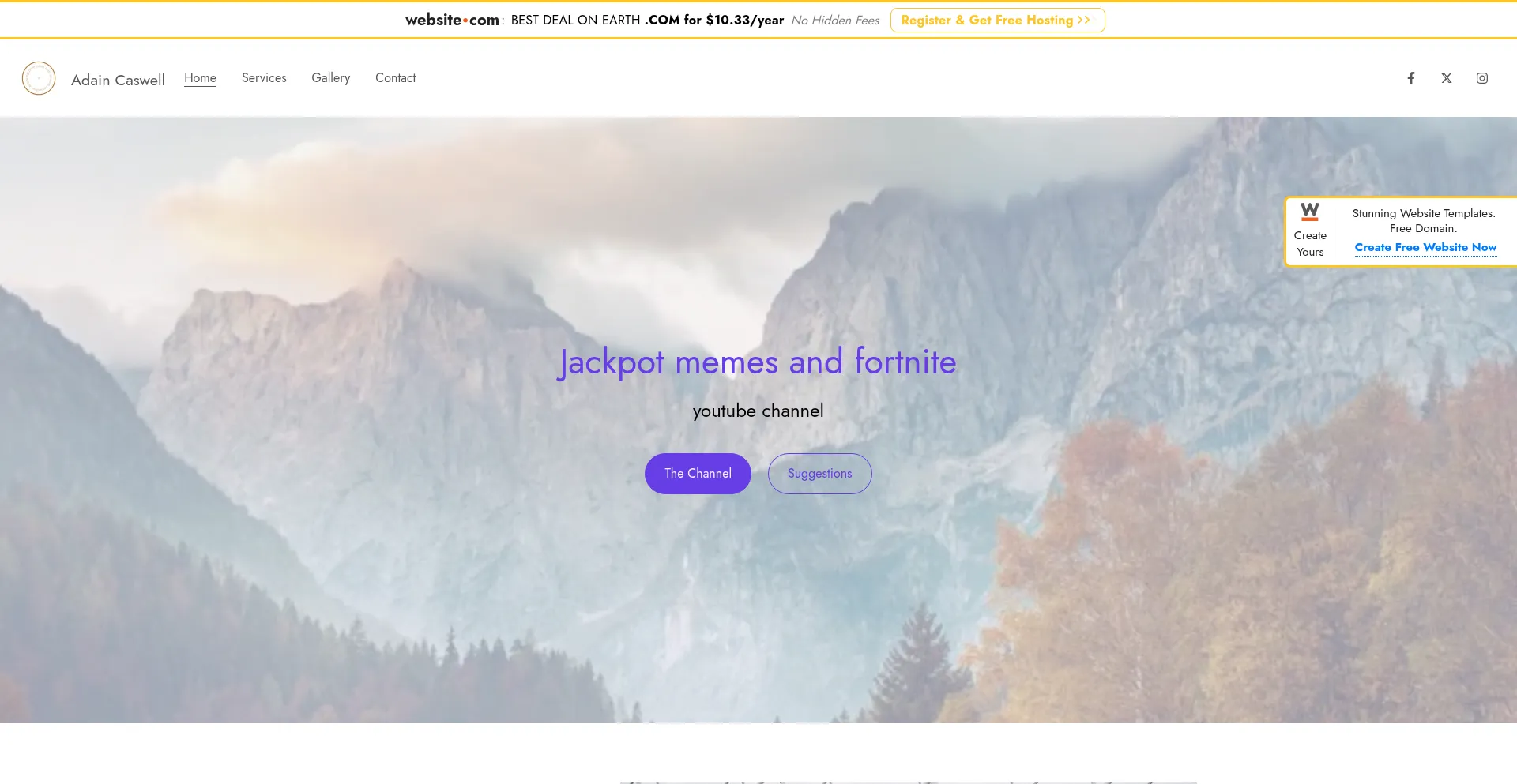 Is Adaincaswell.website3.me Safe?