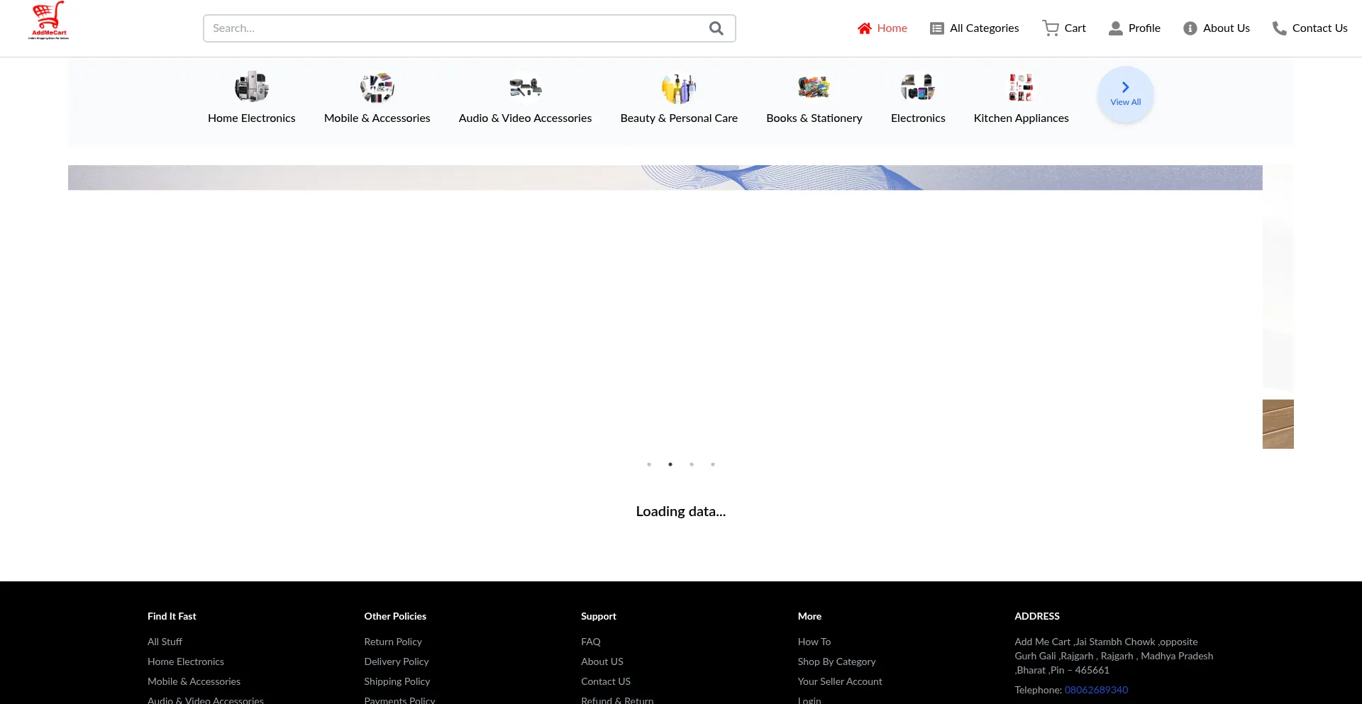 Addmecart.com Screenshot