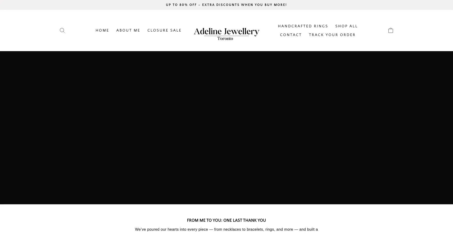 Adelinejewellery.com Screenshot