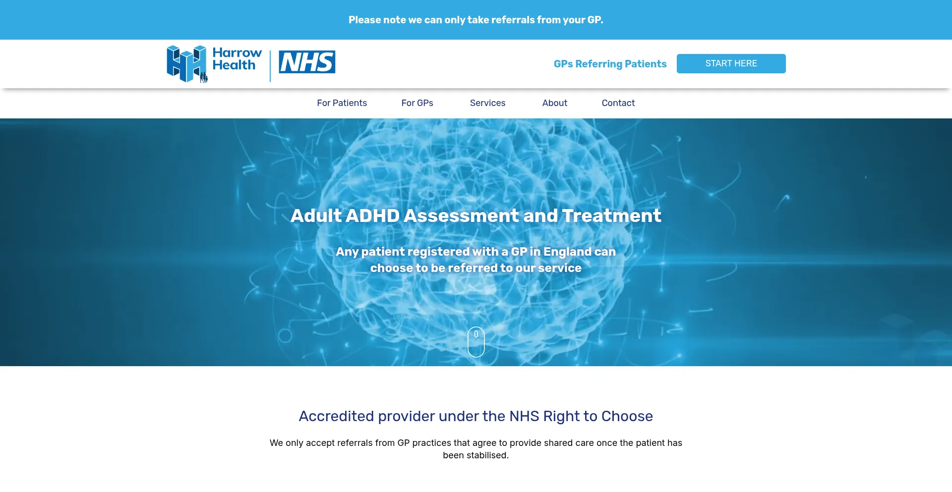 Adhdrighttochoose.com Screenshot