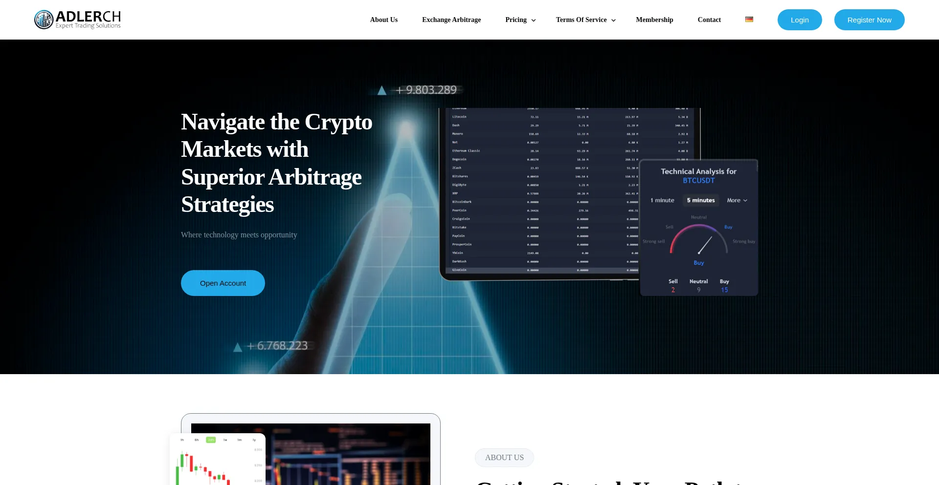 Adler-ch.com Screenshot