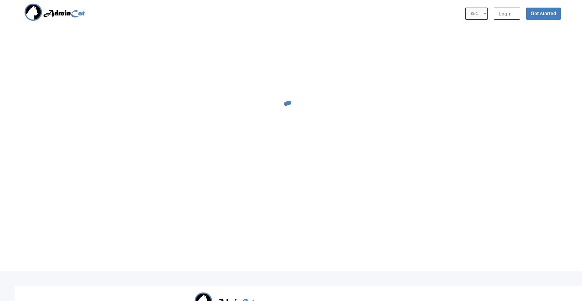 Admincat.net Screenshot