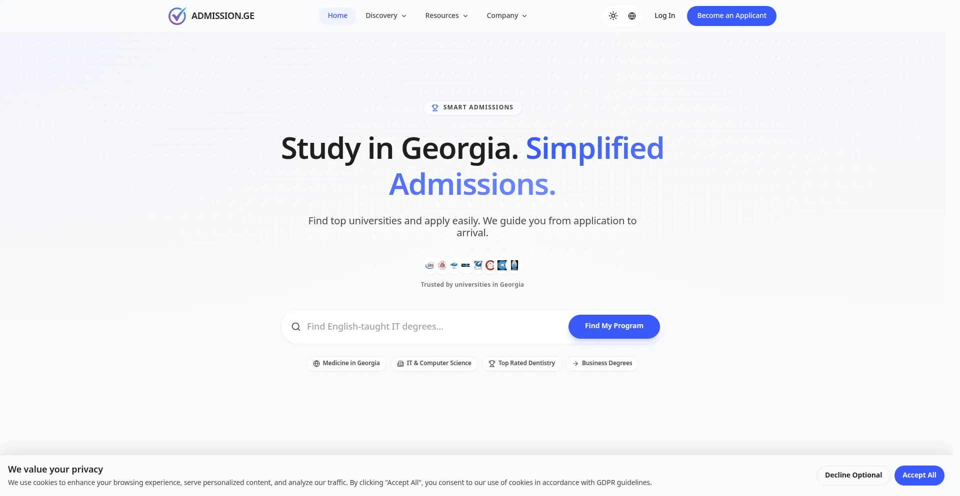 Admission.ge