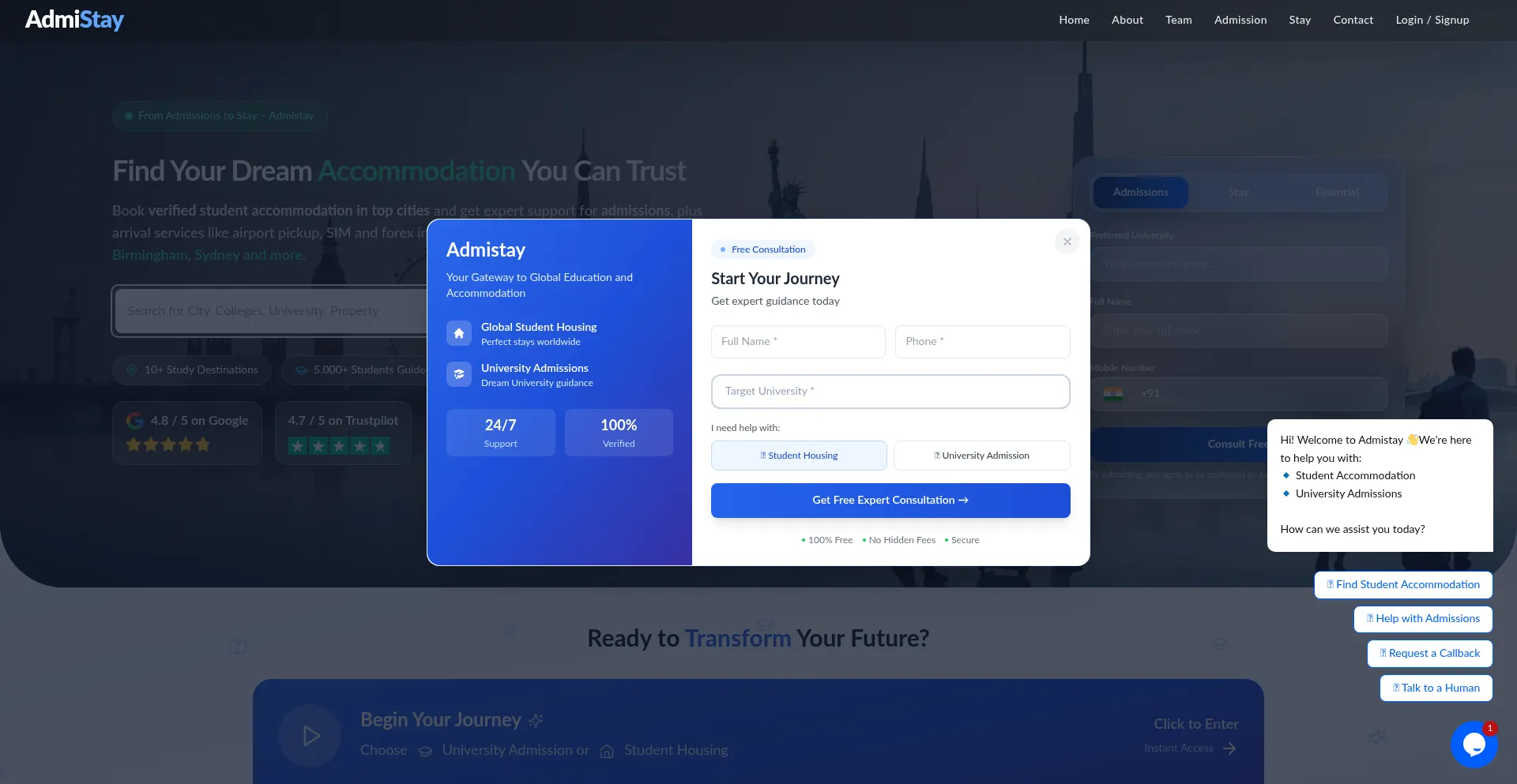Admistay.com