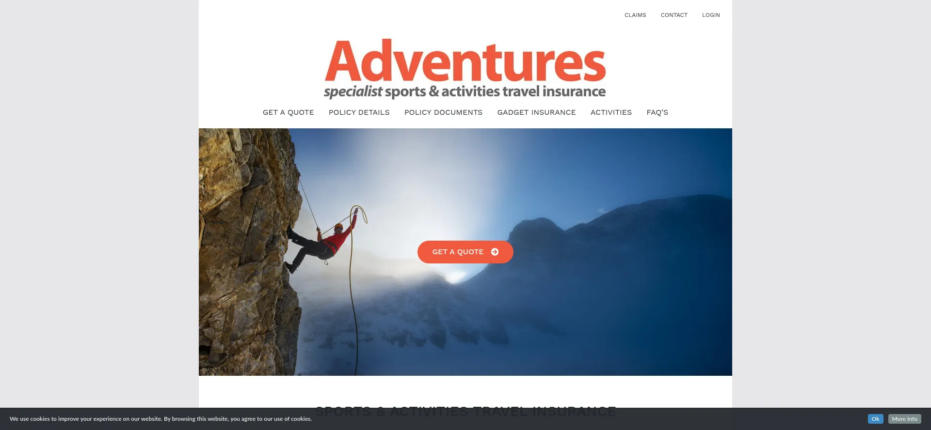 Adventurescover.co.uk