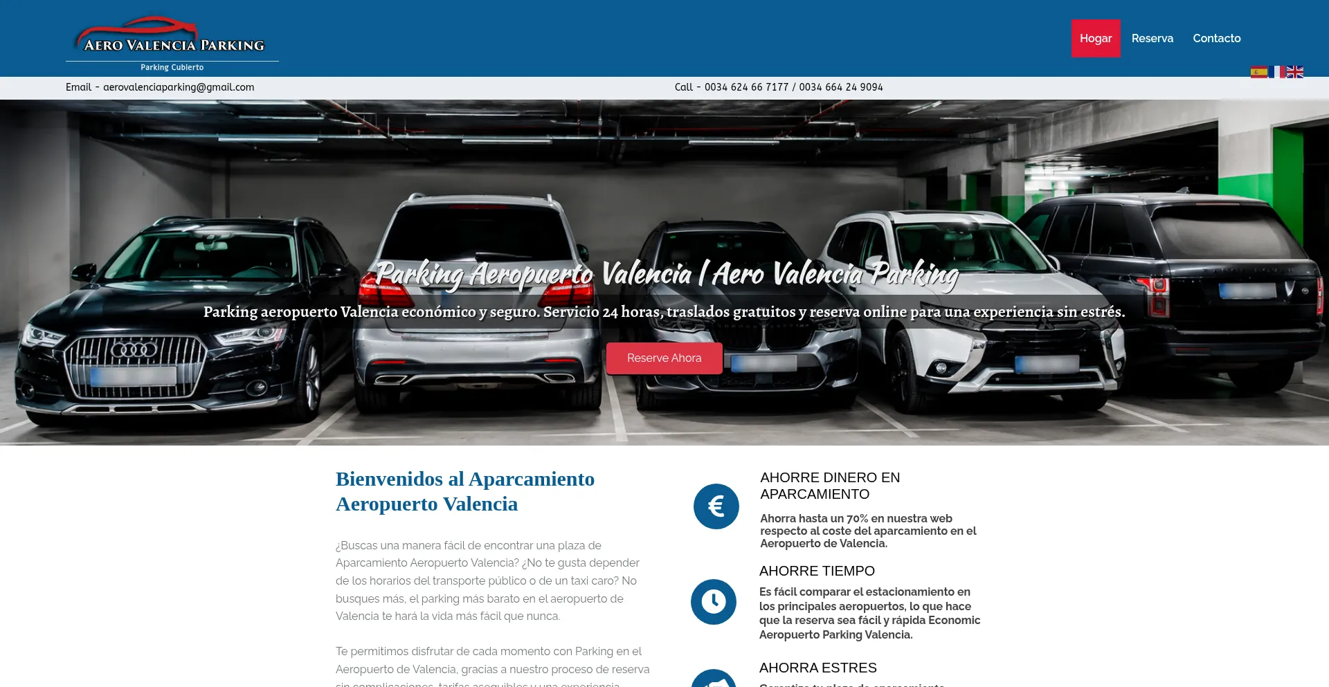 Aerovalenciaparking.org
