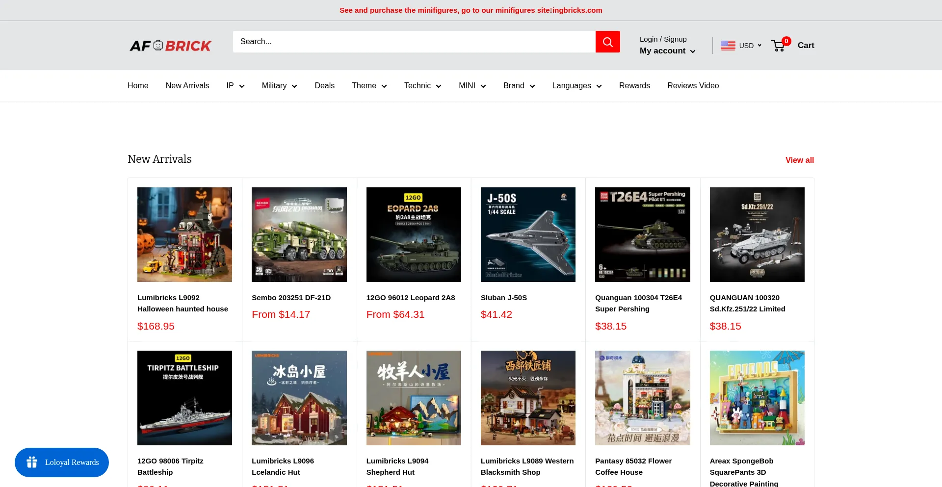 Afobrick.com Screenshot