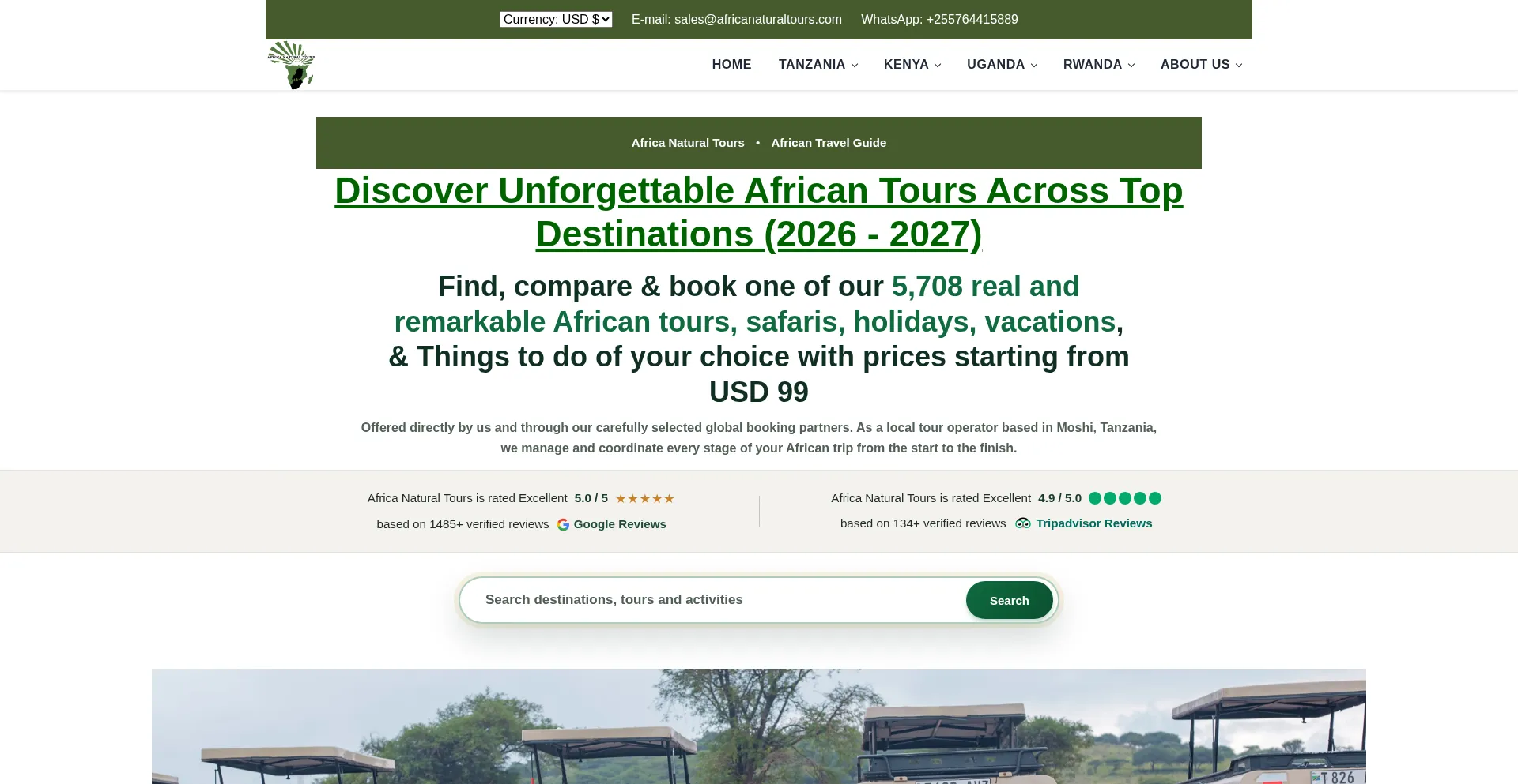 Africanaturaltours.com