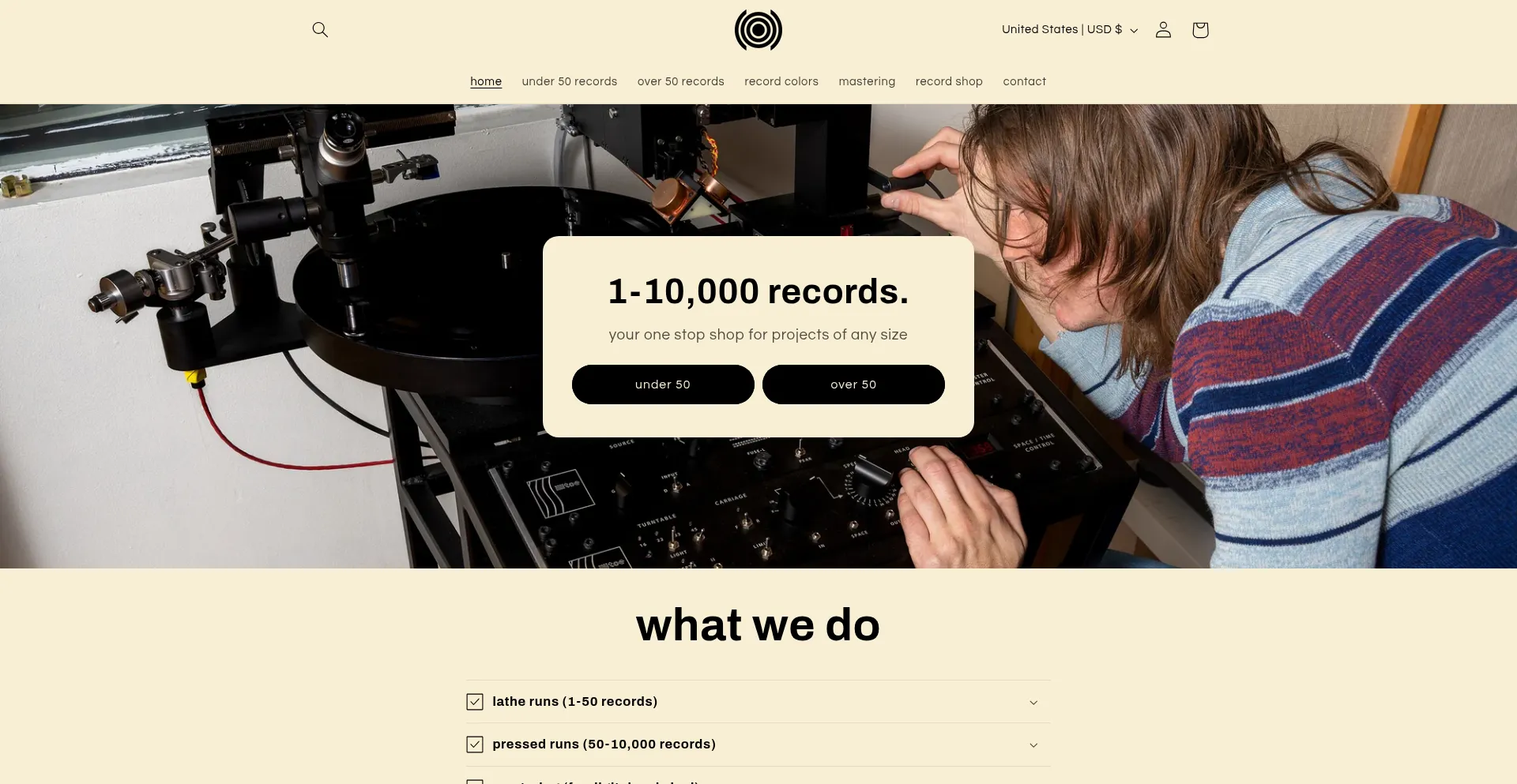 Afterhoursrecords.co Screenshot
