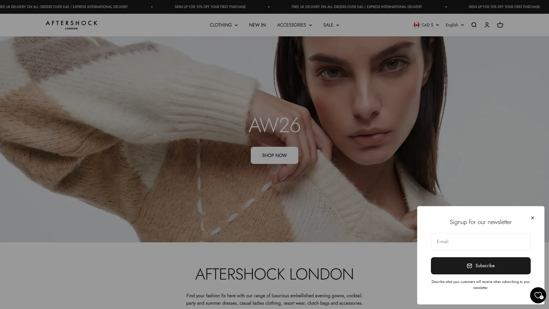 Aftershockplc.com