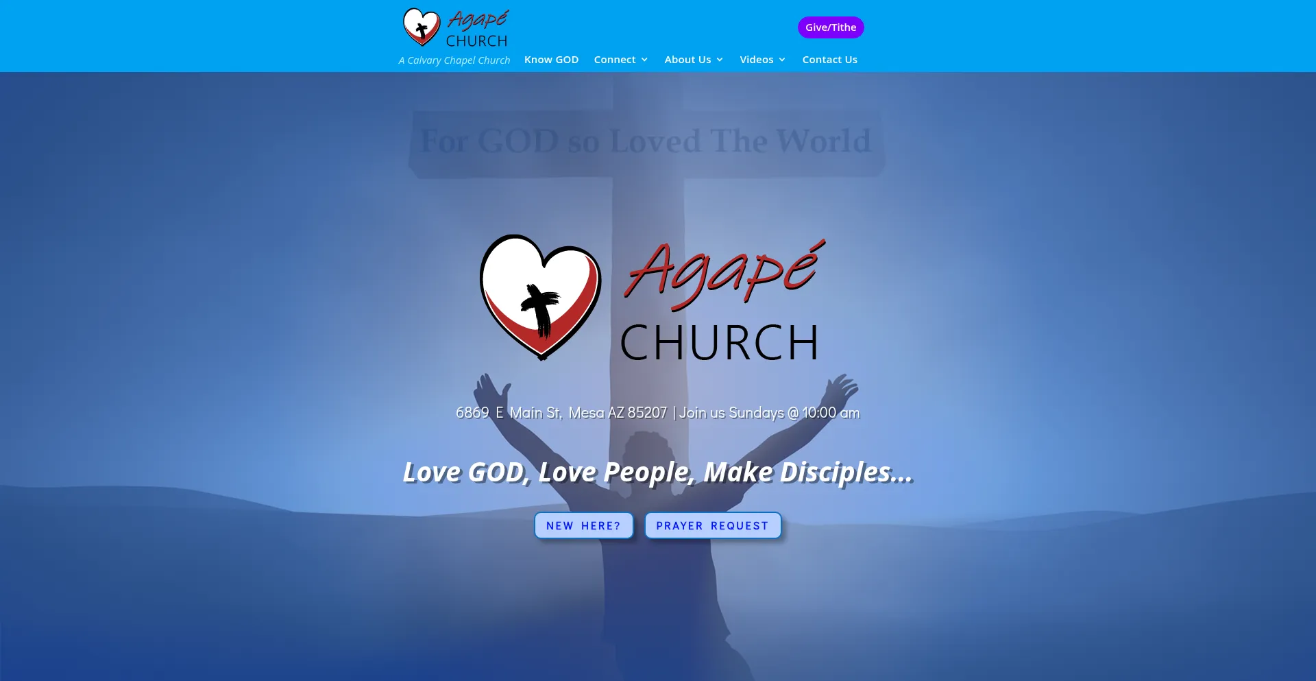 Agapechurchaz.com