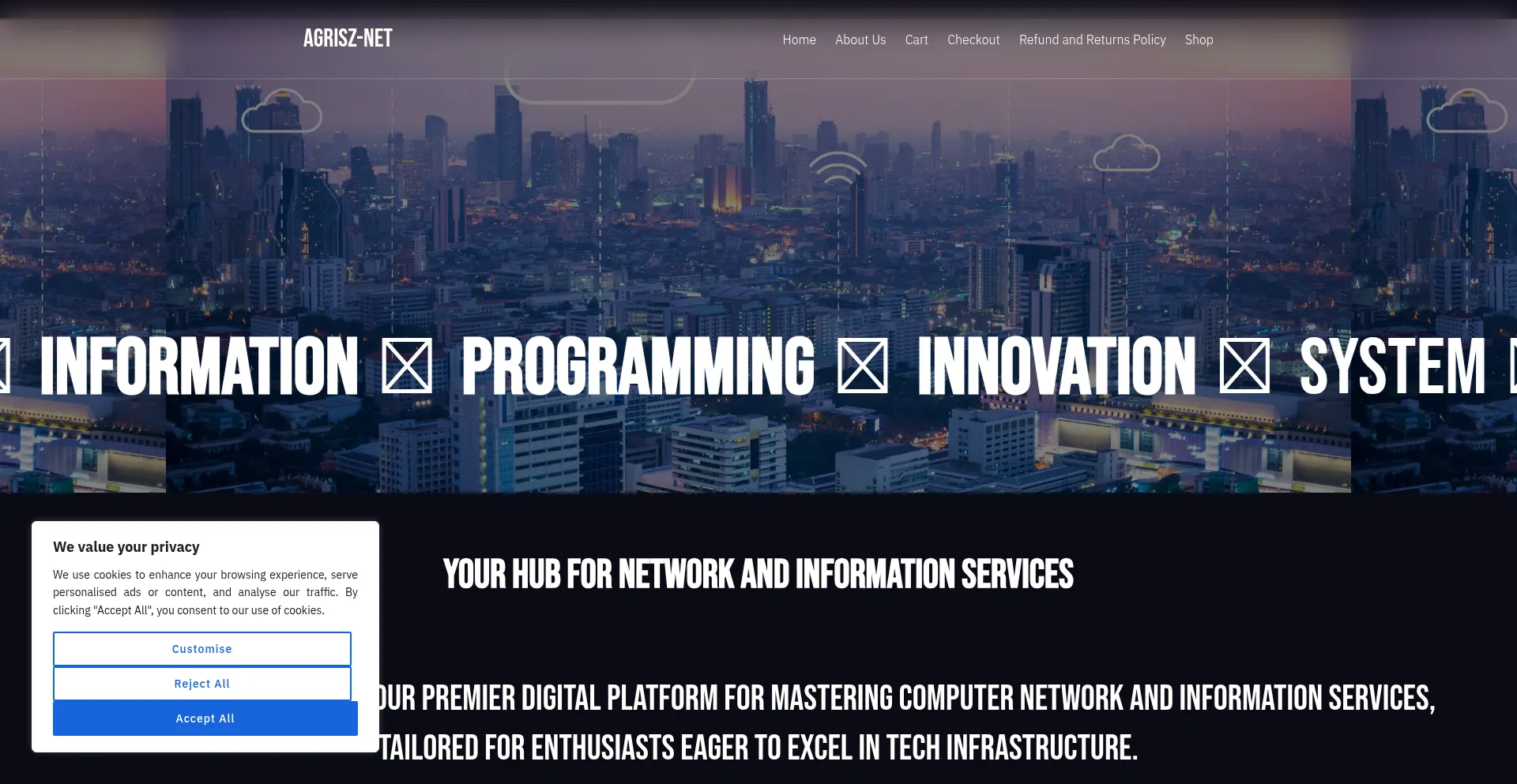 Agrisz-net.website Screenshot