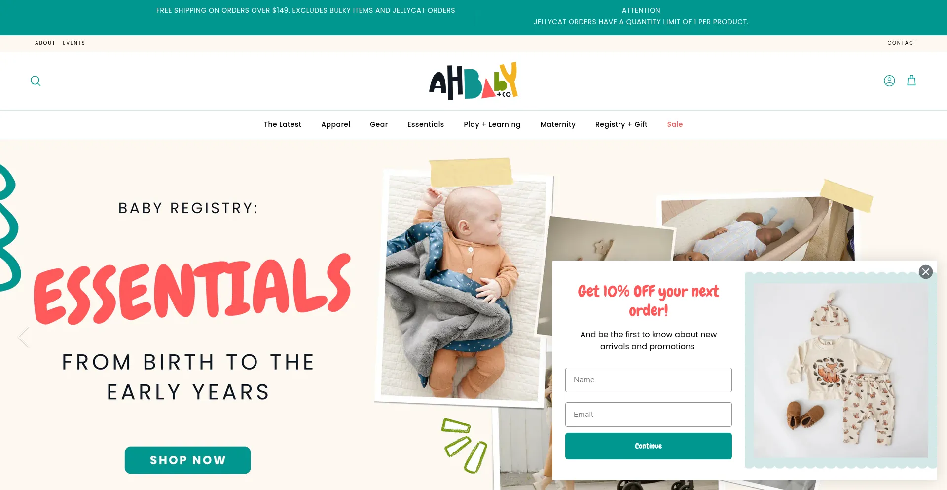 Website screenshot of Ahbabyco.com