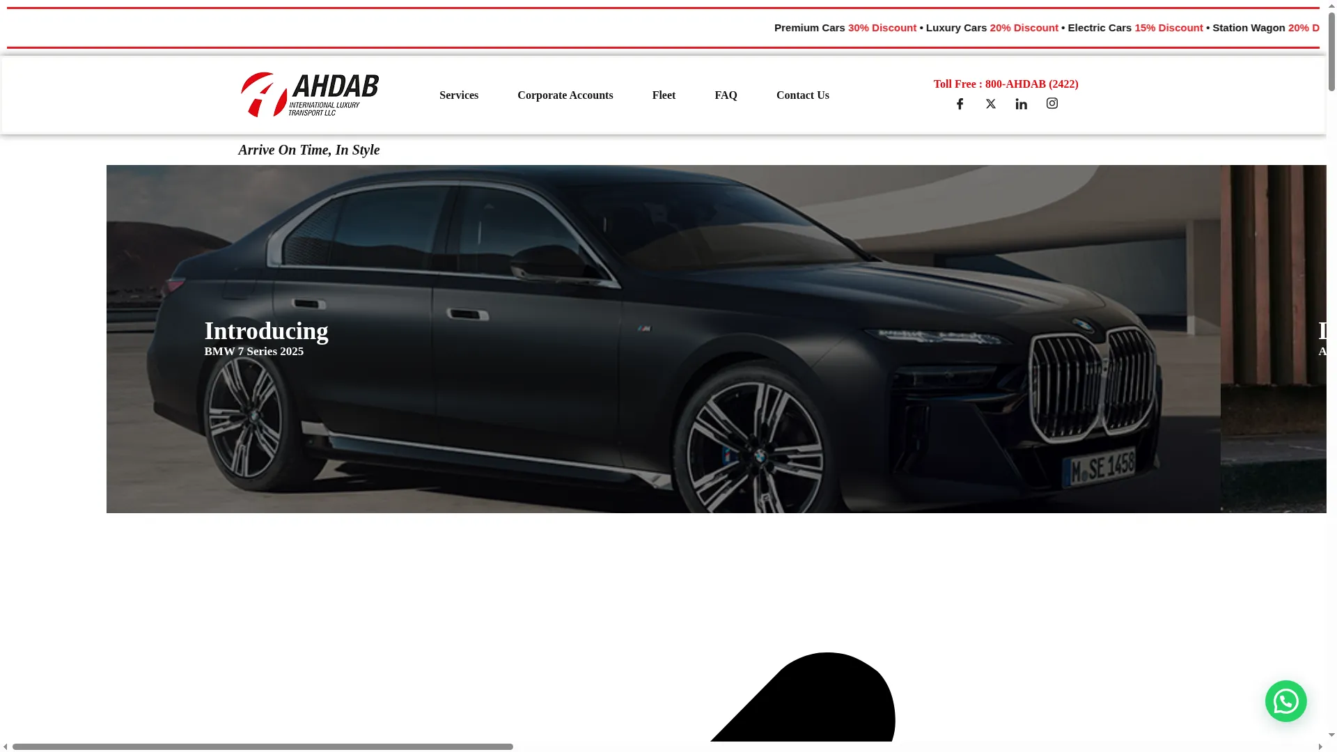 Ahdabluxurytransport.com