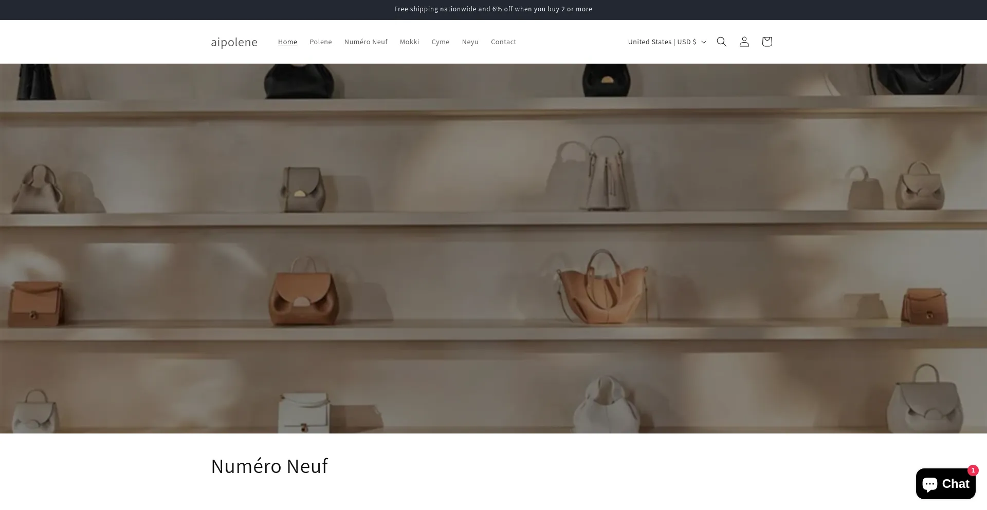 Aipolene.com Screenshot