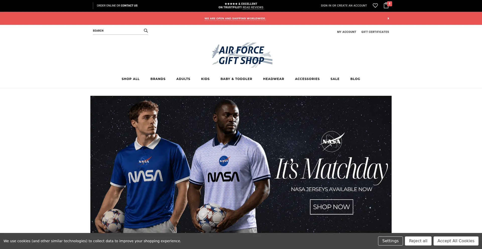 Airforcegiftshop.co.uk