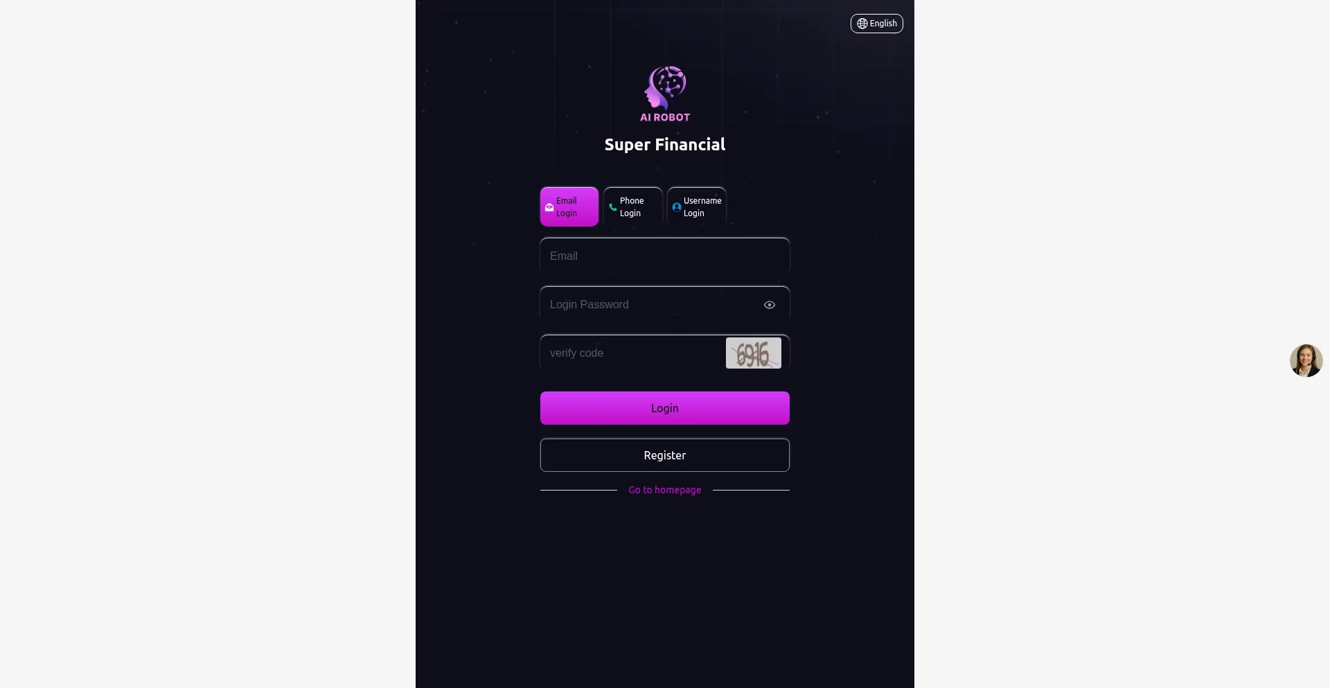Airobot65.com Screenshot