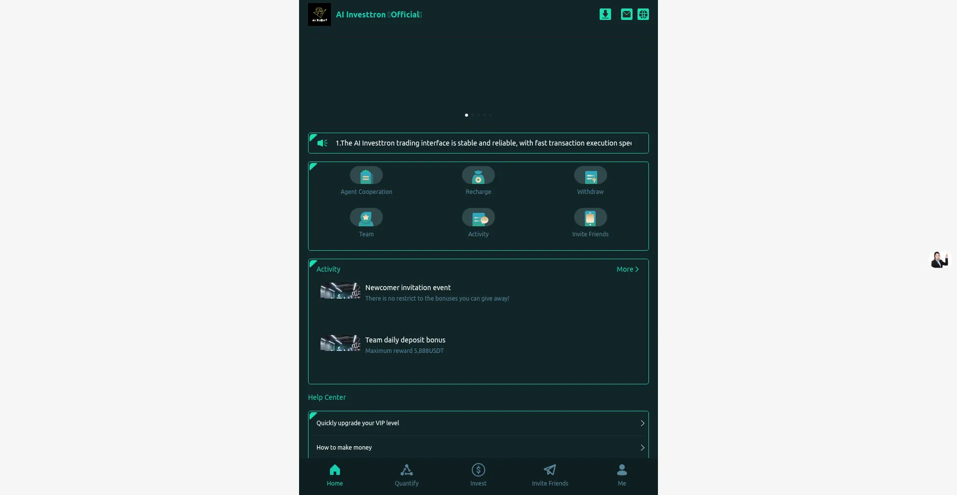 Website screenshot of Airobot79.com