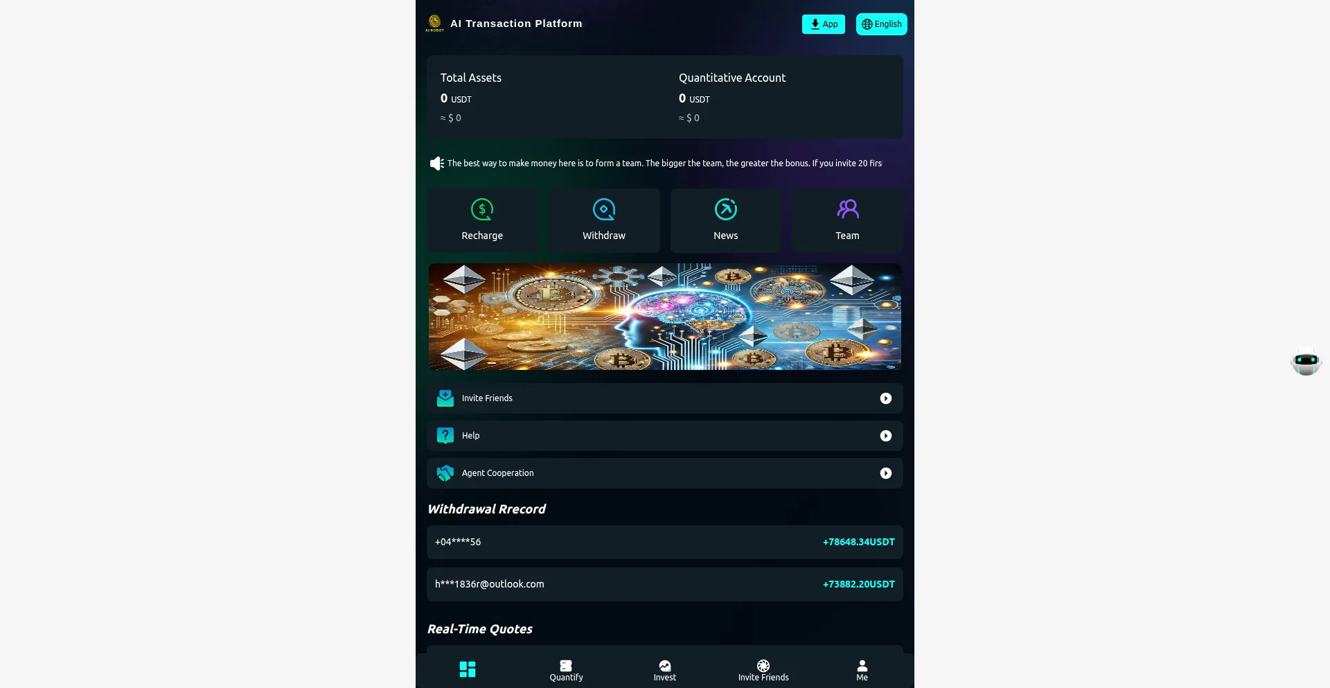 Website screenshot of Airobotmakeetc.com