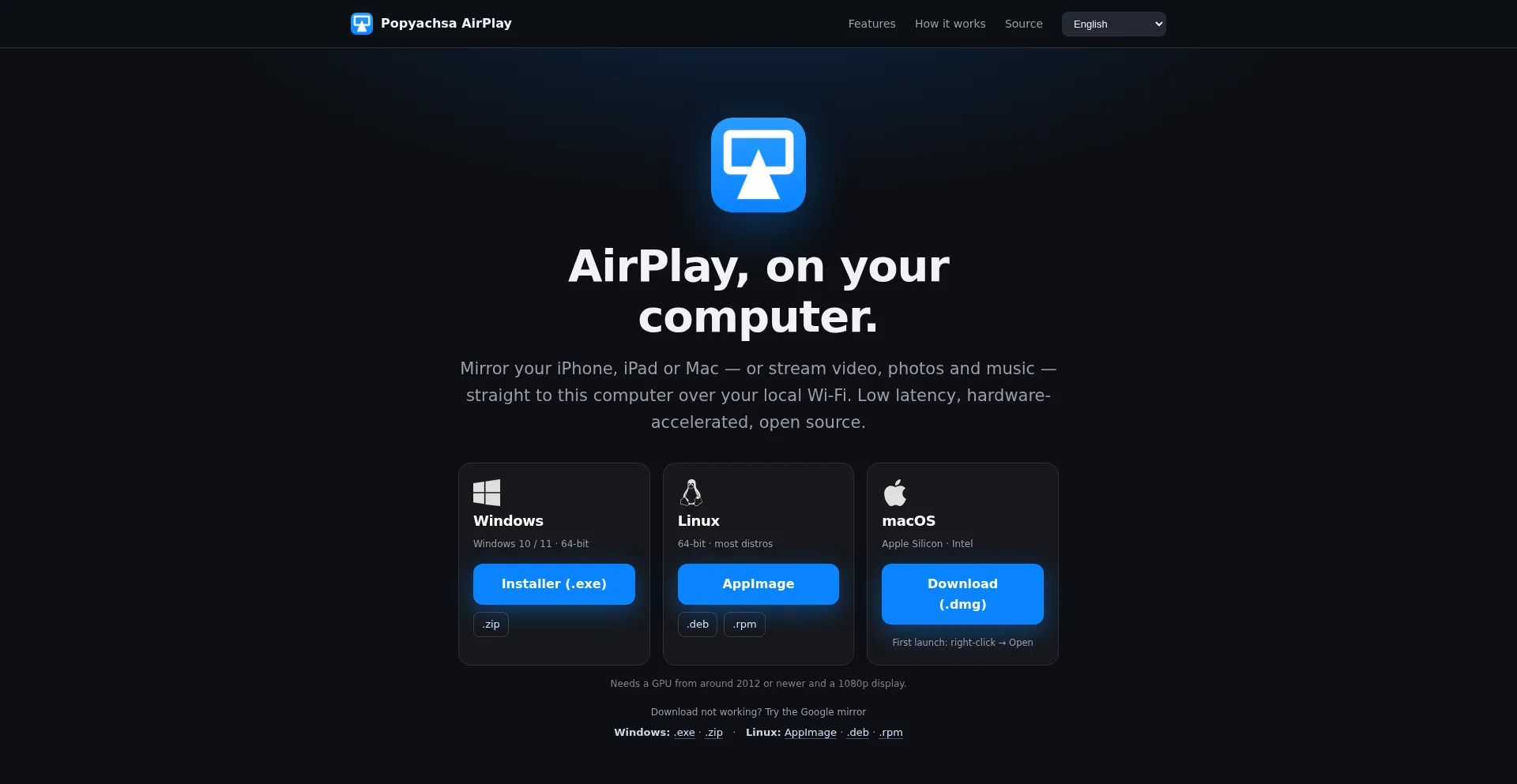 Airplay.popyachsa.com