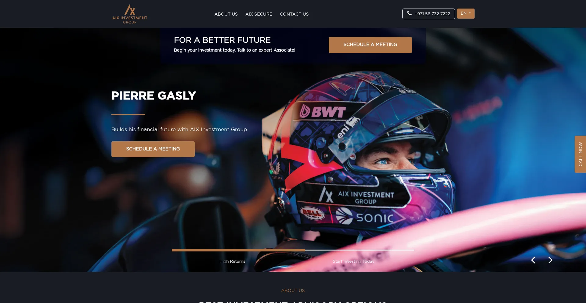 Aixinvestments.com Screenshot