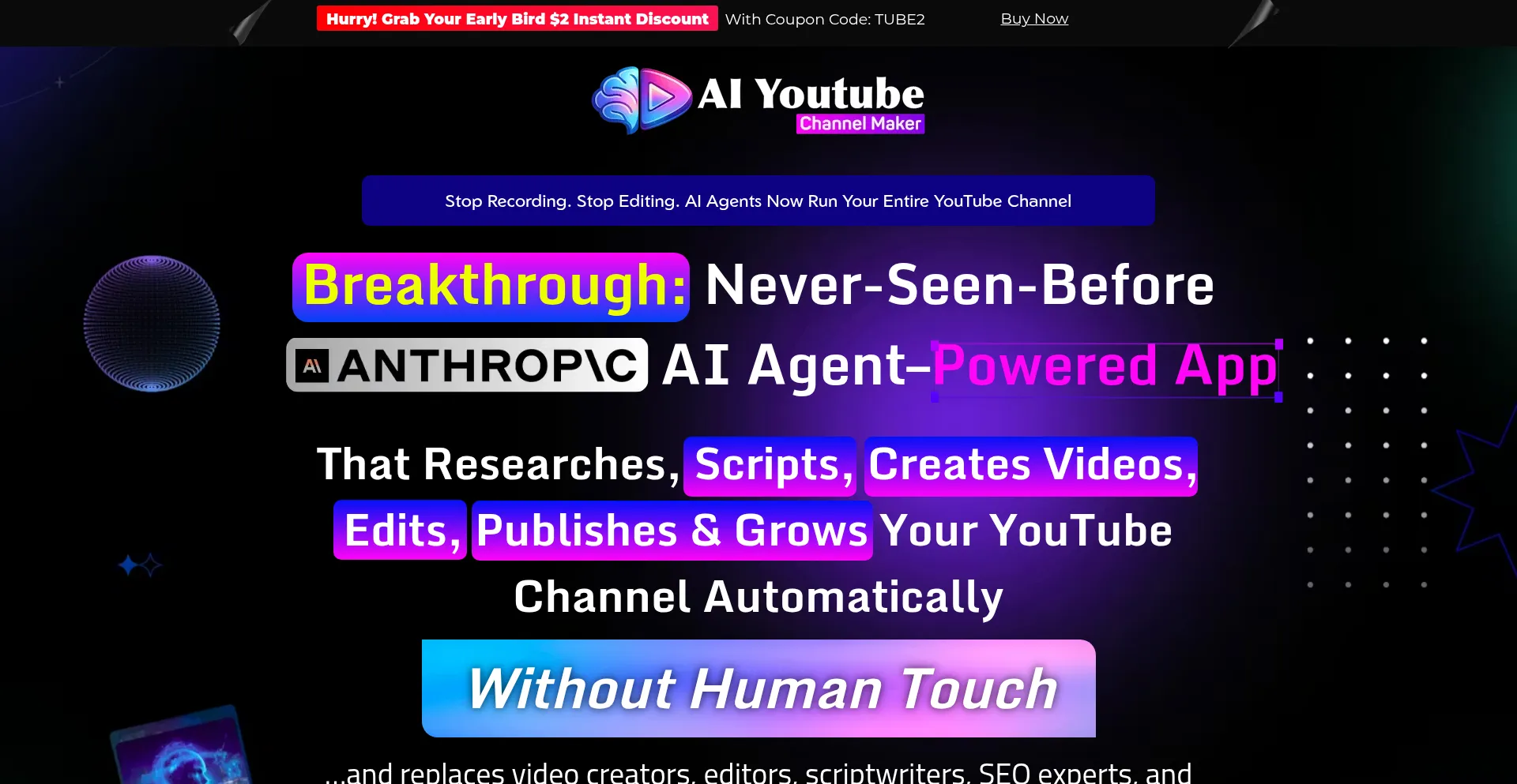 Aiyoutubechannelmaker.live