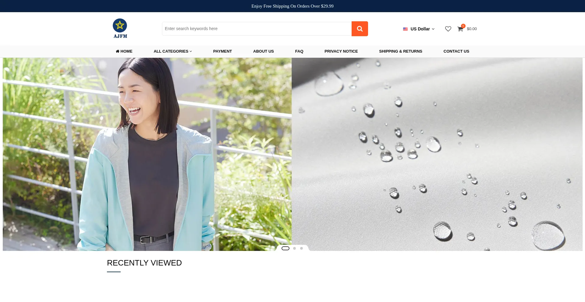 Ajfm.org Screenshot