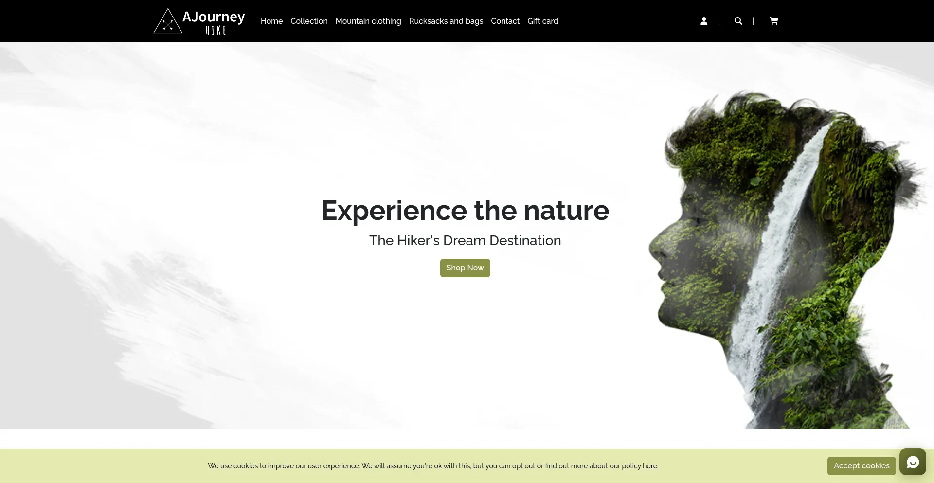 Ajourneyhike.com Screenshot