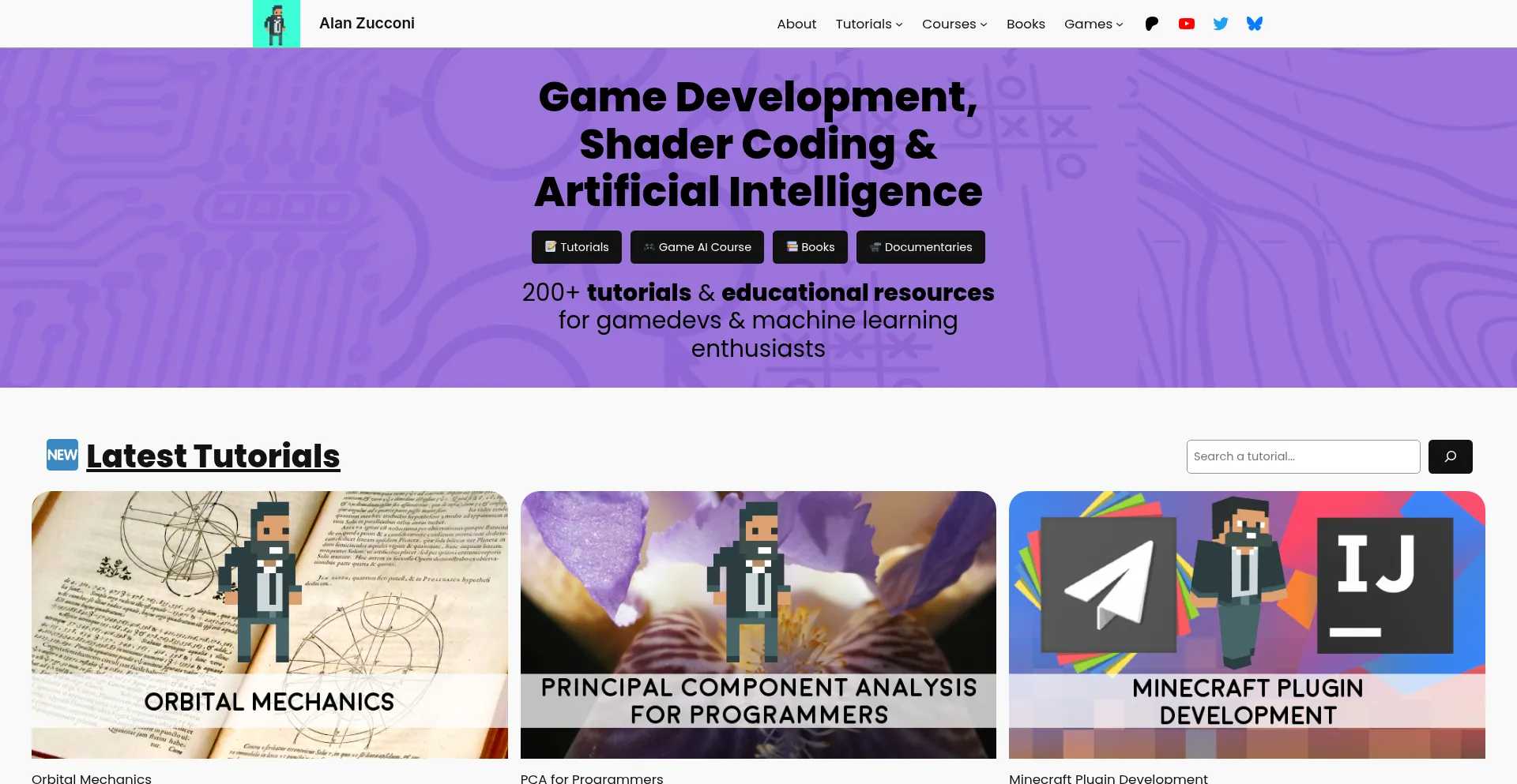 Alanzucconi.com Screenshot