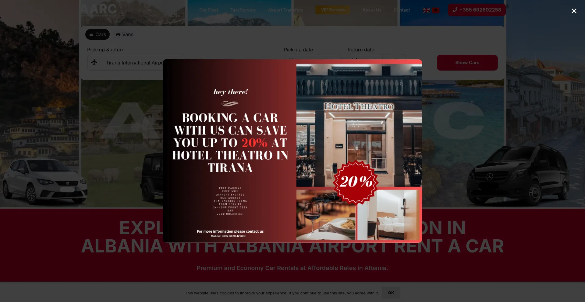 Albaniaairportrentacar.com