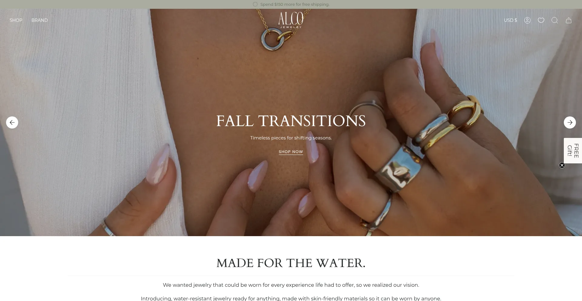 Alcojewelry.com Screenshot