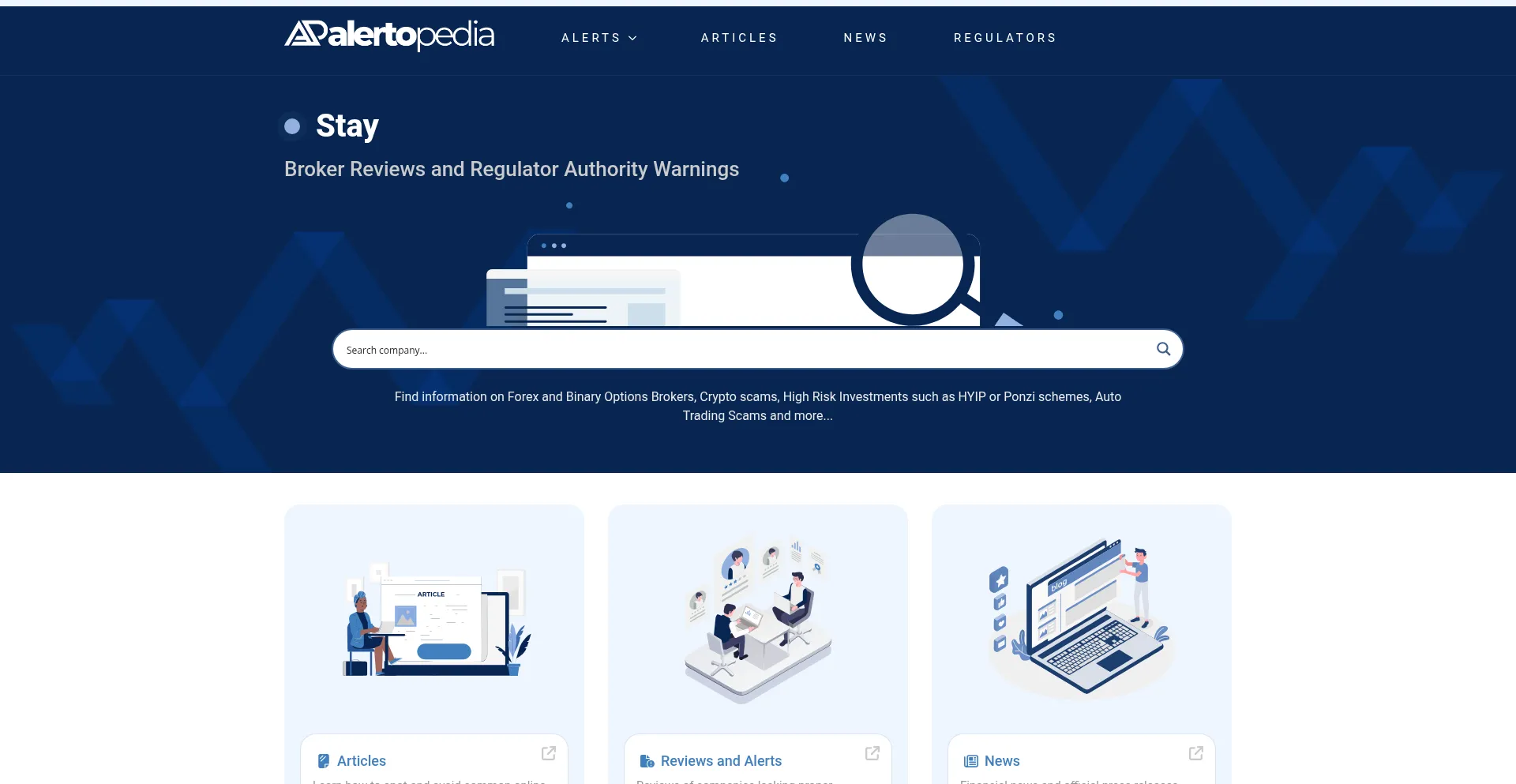 Alertopedia.com Screenshot