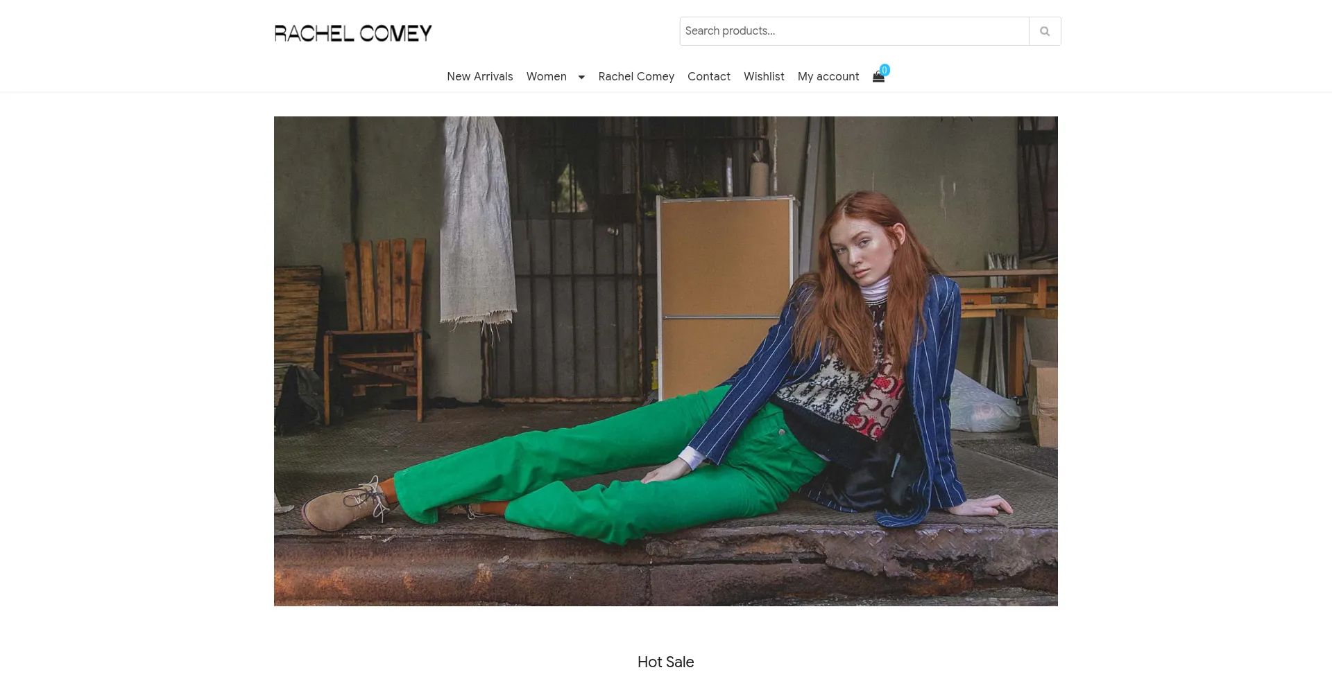 Website screenshot of Alexadubourg.shop