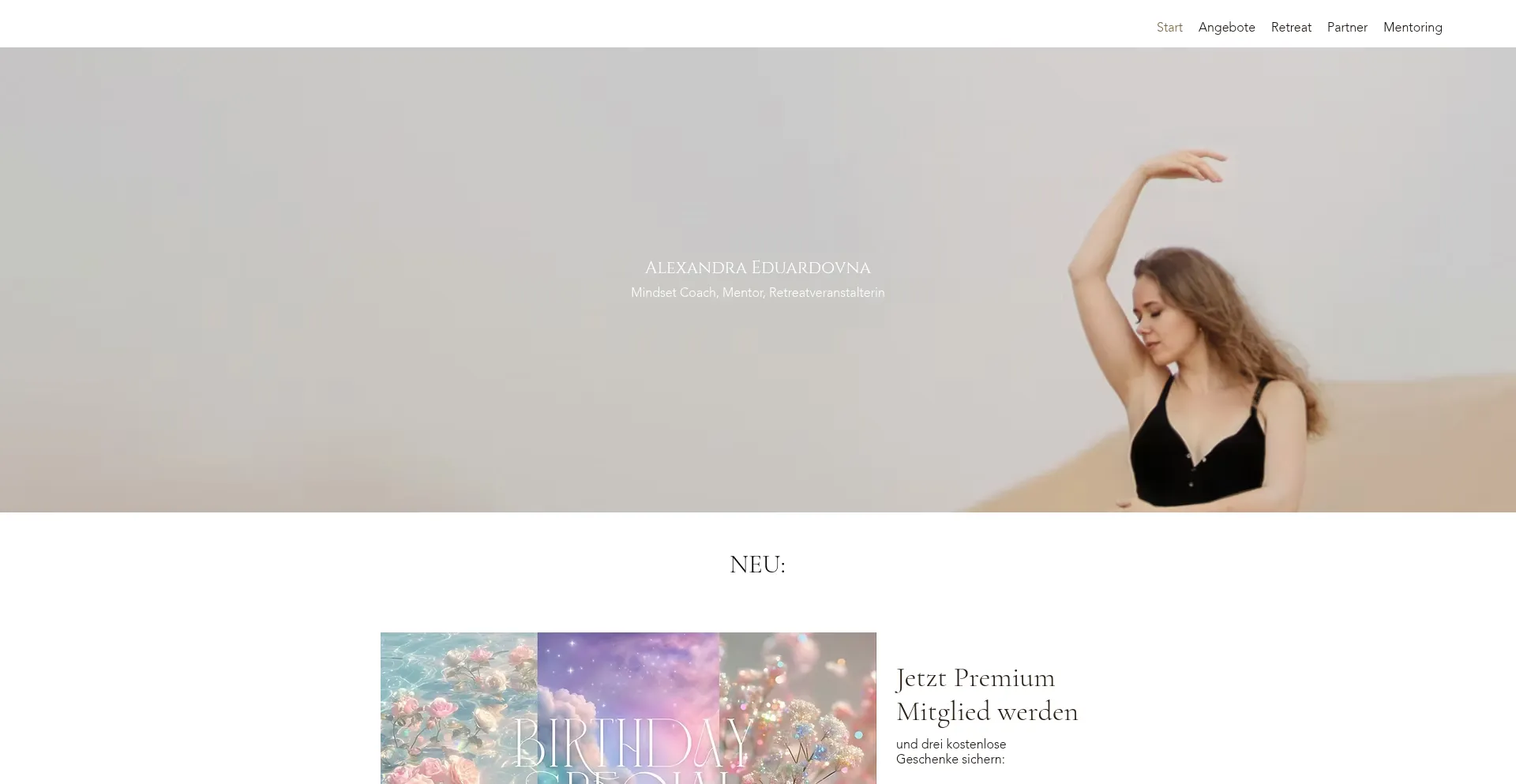 Alexandraeduardovna.com Screenshot