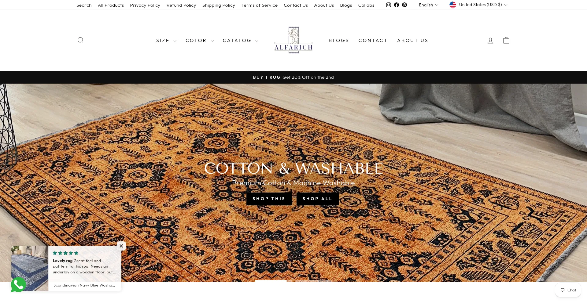 Alfarichrugs.com