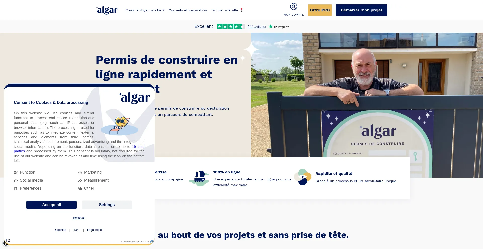 Algar.co Screenshot