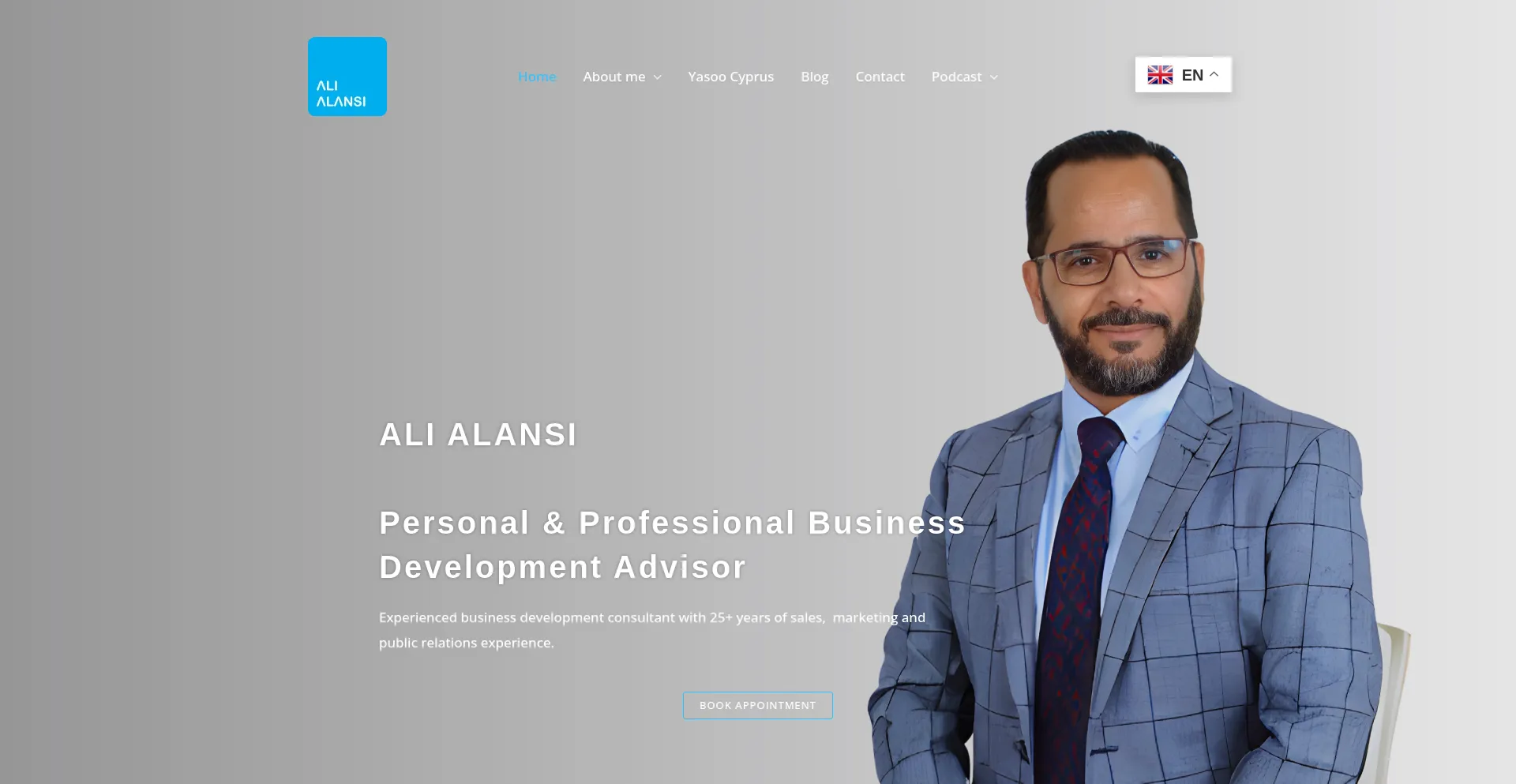 Website screenshot of Alialansi.com