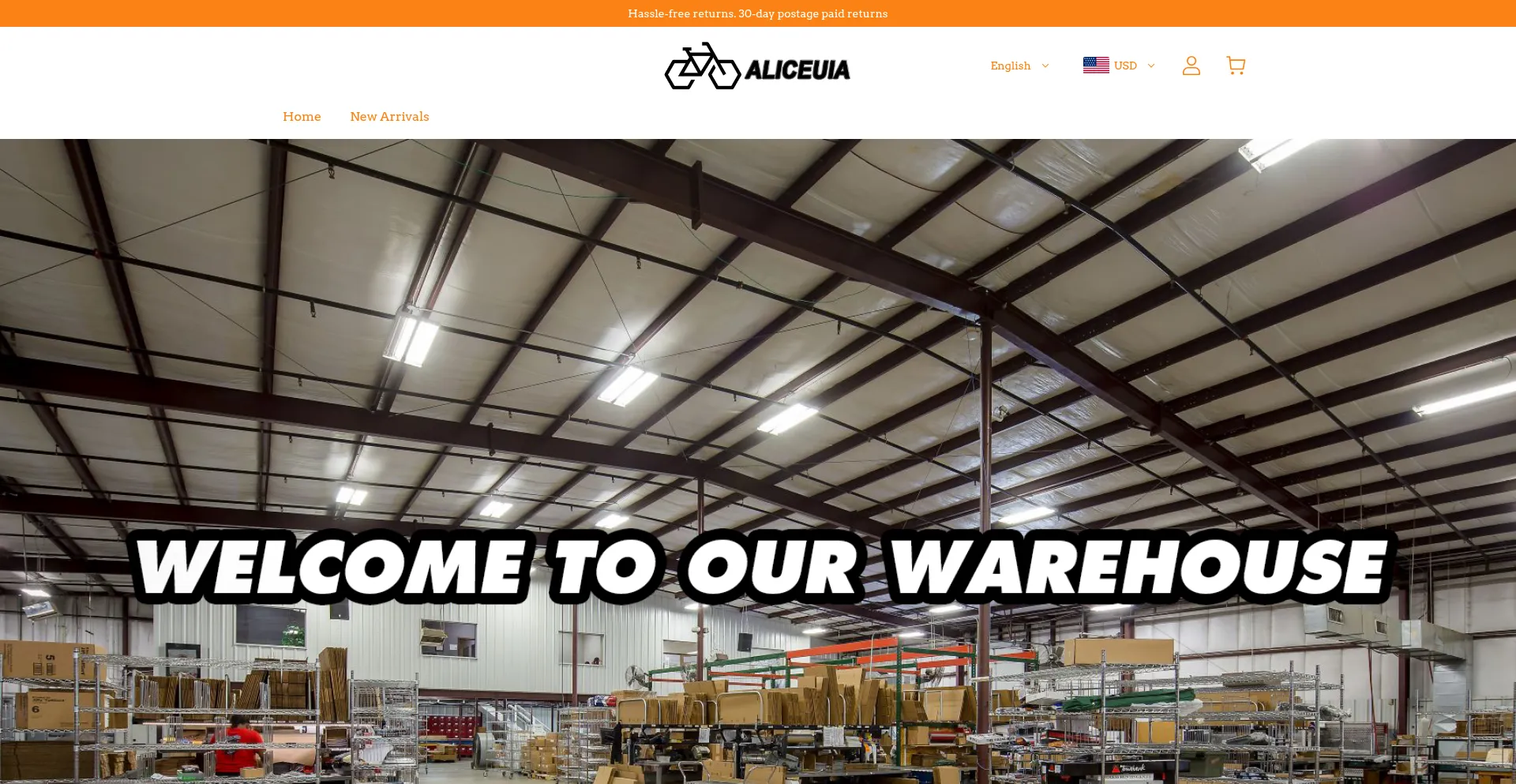 Website screenshot of Aliceuia.com