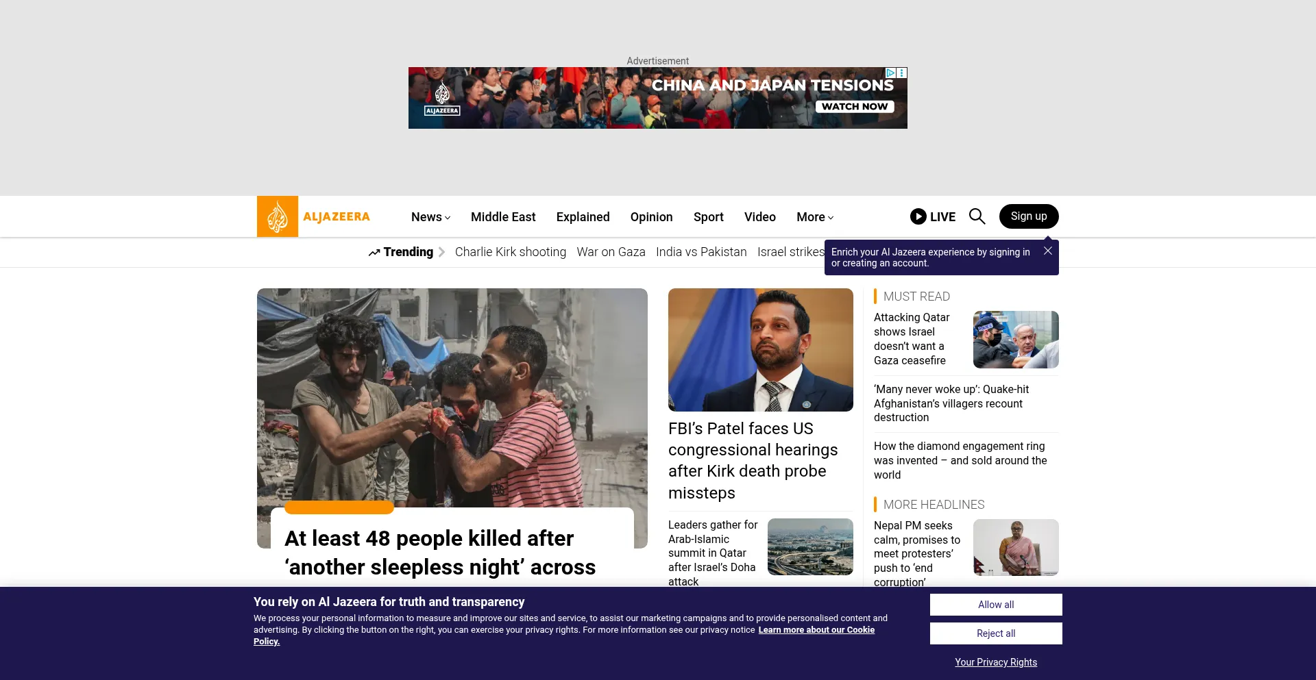Is Aljazeera.com Safe?