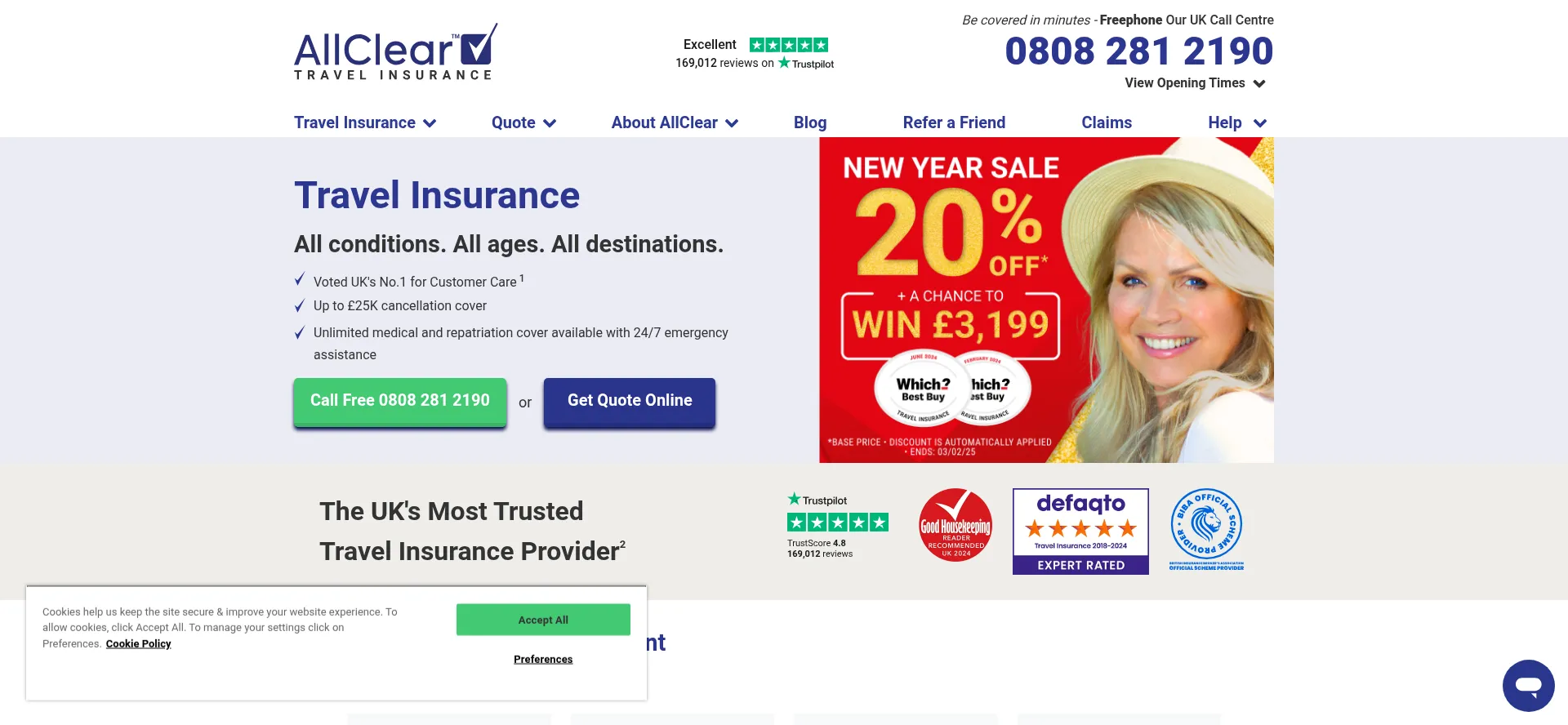Is Allcleartravel.co.uk Safe?