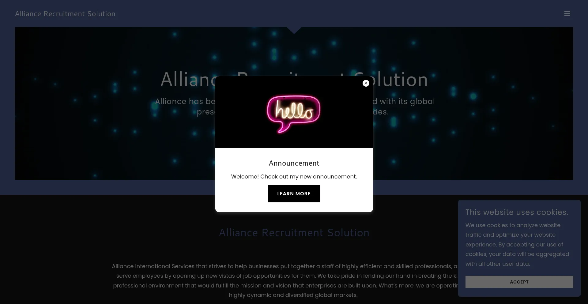 Is Alliancerecruitmentsolution.com Safe?