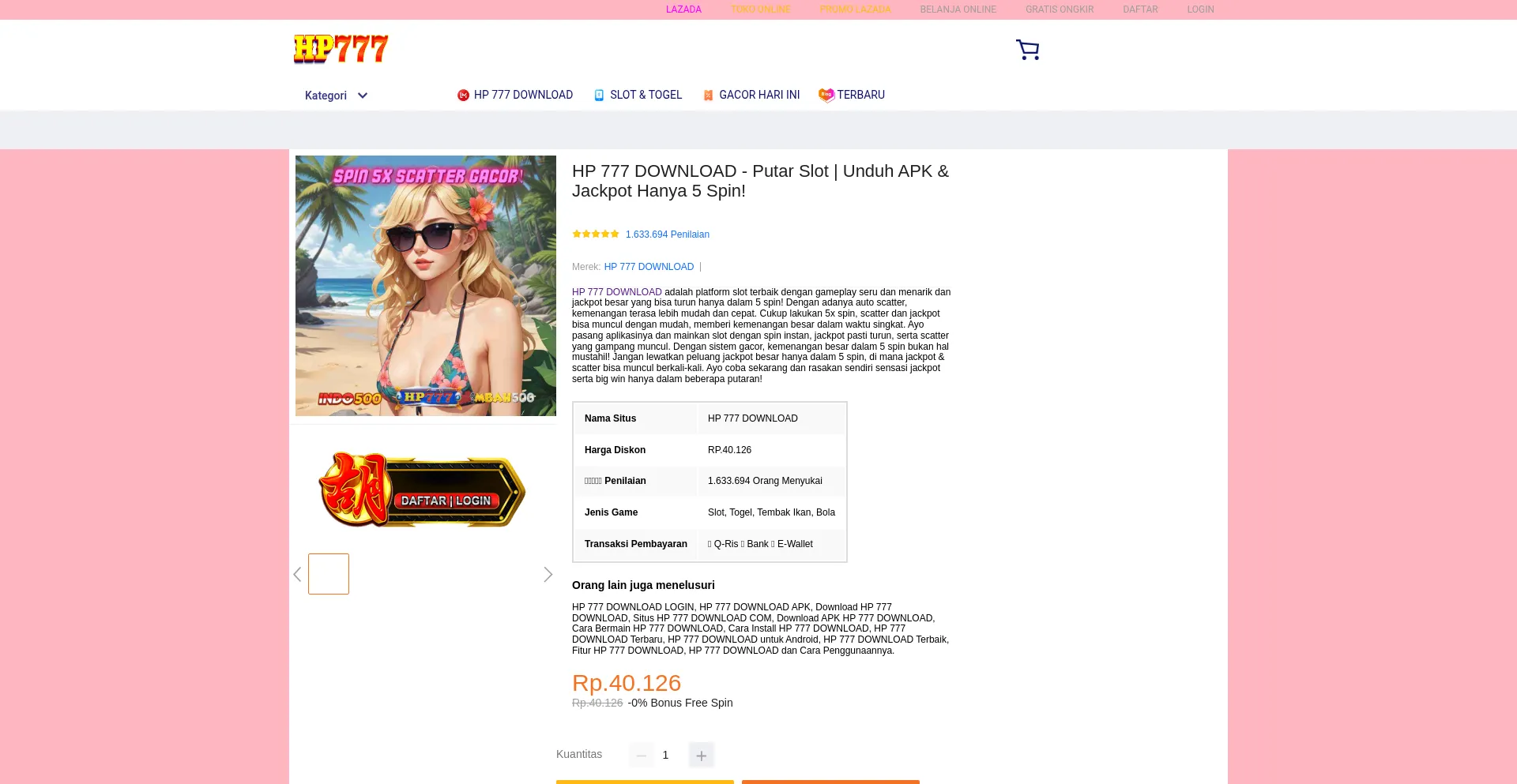Website screenshot of Allkeys.com