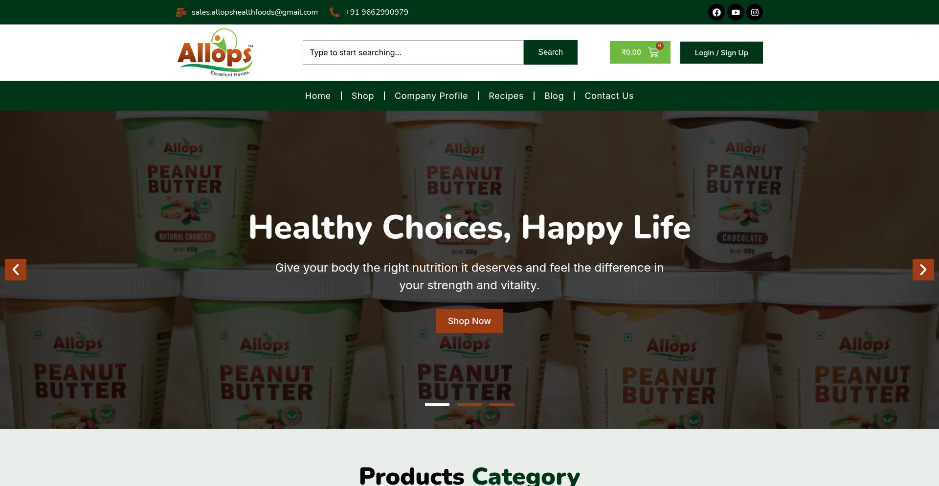 Allopshealthfoods.com